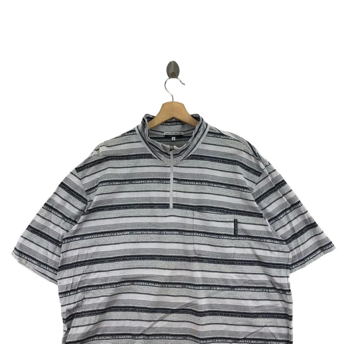 Jean Charles De Castelbajac Vtg 90’ CASTELBAJAC 2 NATURE Oversized Monogram Tee Shirt Size XXL / US 16-18 / IT 52-54 - 3 Thumbnail