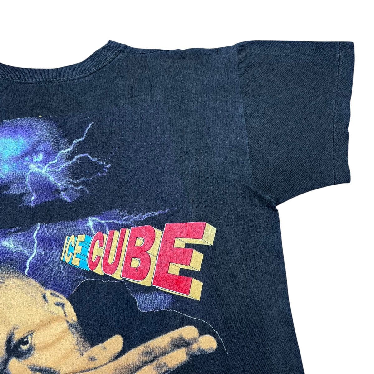 Rap Tees Vtg 1990s Ice Cube The Predator Rap Tee Double Sided T-Shirt Size US L / EU 52-54 / 3 - 12 Thumbnail