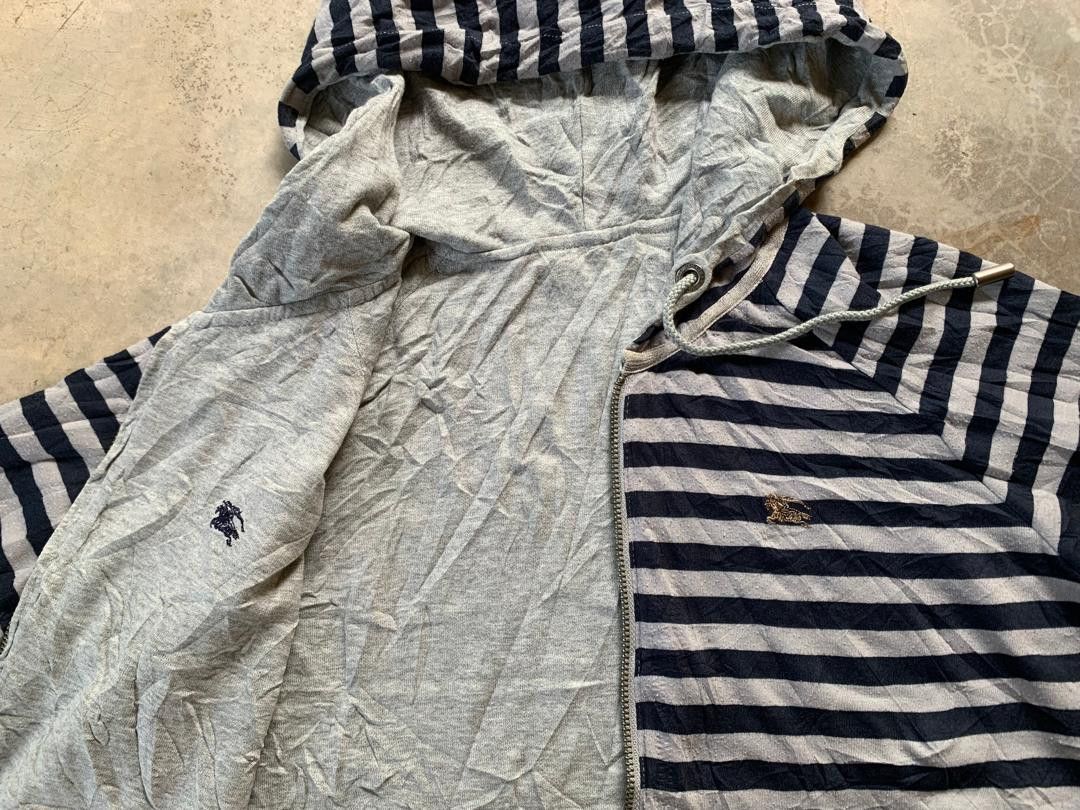 Burberry Burberry Striped Reversible Hoodie Size XS / US 0-2 / IT 36-38 - 8 Thumbnail