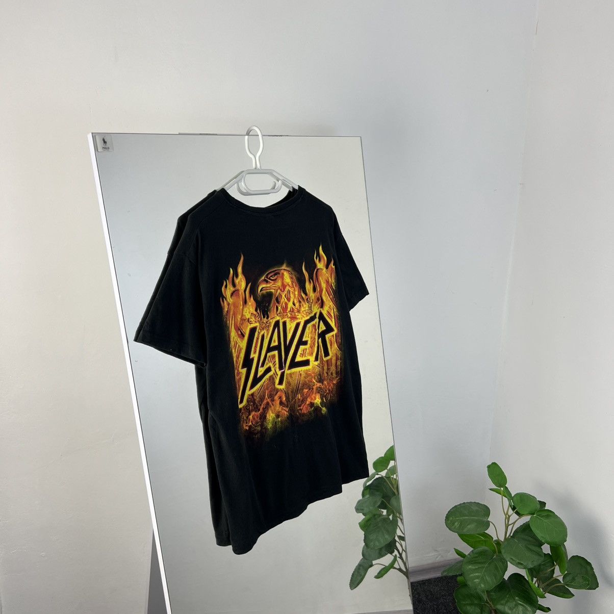 Band Tees Vintage Slayer Jesus Two Sides Logo Rock Band T-Shirt Size US XL / EU 56 / 4 - 2 Thumbnail