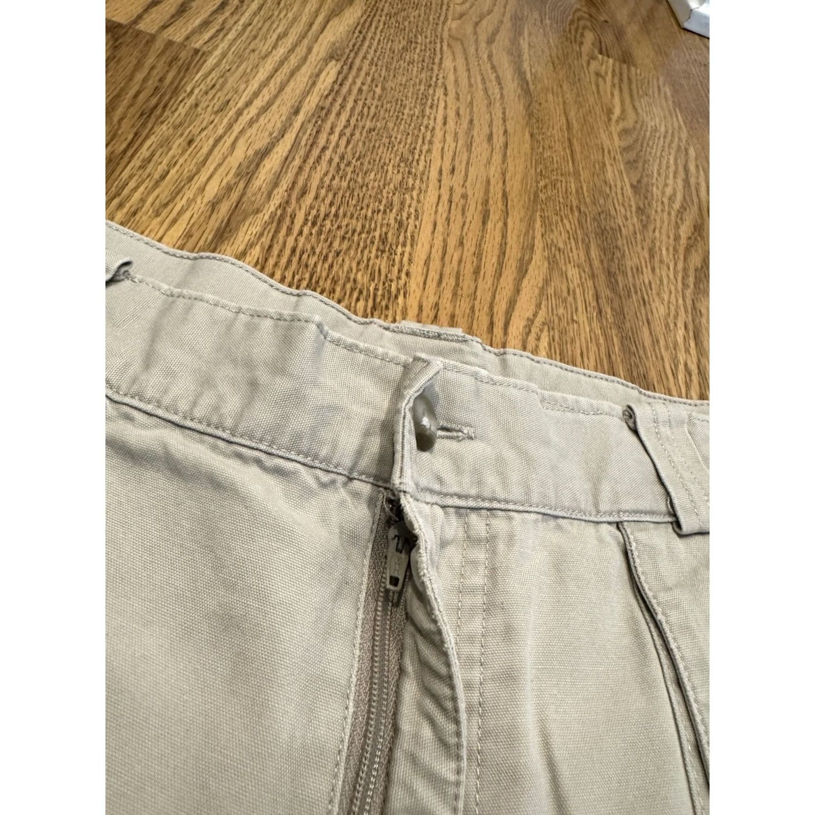 Vintage VINTAGE Columbia Cargo Shorts Men 34 Beige Tan Pockets 90s Outdoor Fishing Hunting Classic Baggy Size US 34 / EU 50 - 4 Thumbnail
