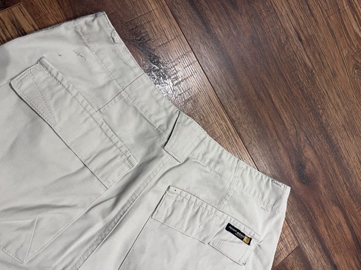 Point Zero Vintage PZCO Point Zero Wide Leg Baggy Jnco Style Cargo Pant Size US 32 / EU 48 - 5 Thumbnail