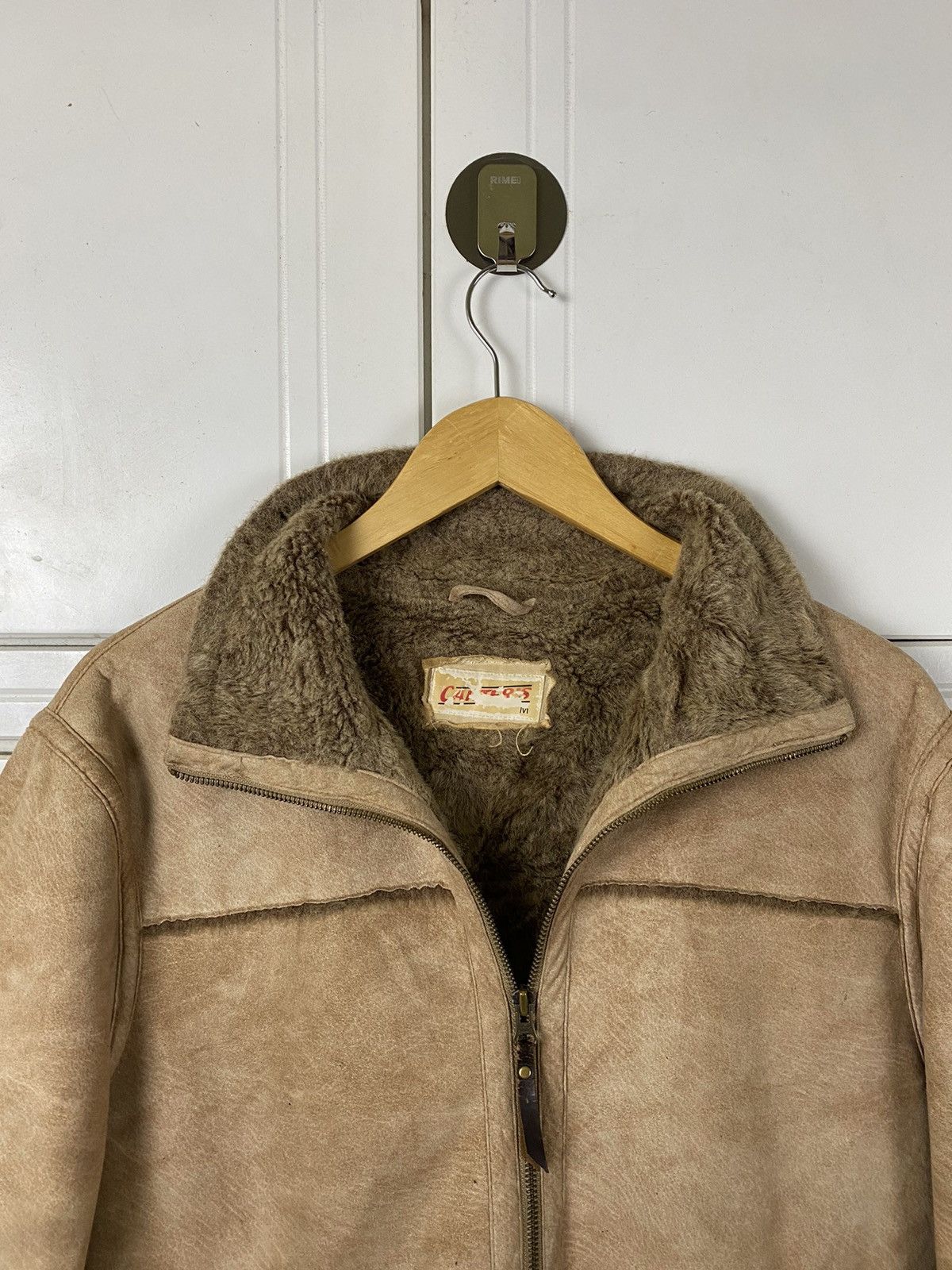 Japanese Brand ✅️Carters Shearling Bomber Jacket Size US M / EU 48-50 / 2 - 6 Thumbnail