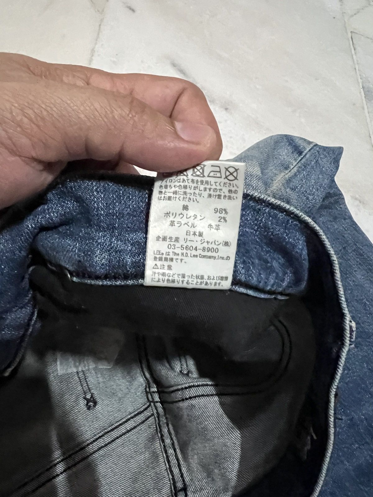 If Six Was Nine × Japanese Brand × Lee 🌈Lee Riders Distressed Mud Wash Jean Size US 29 - 20 Thumbnail