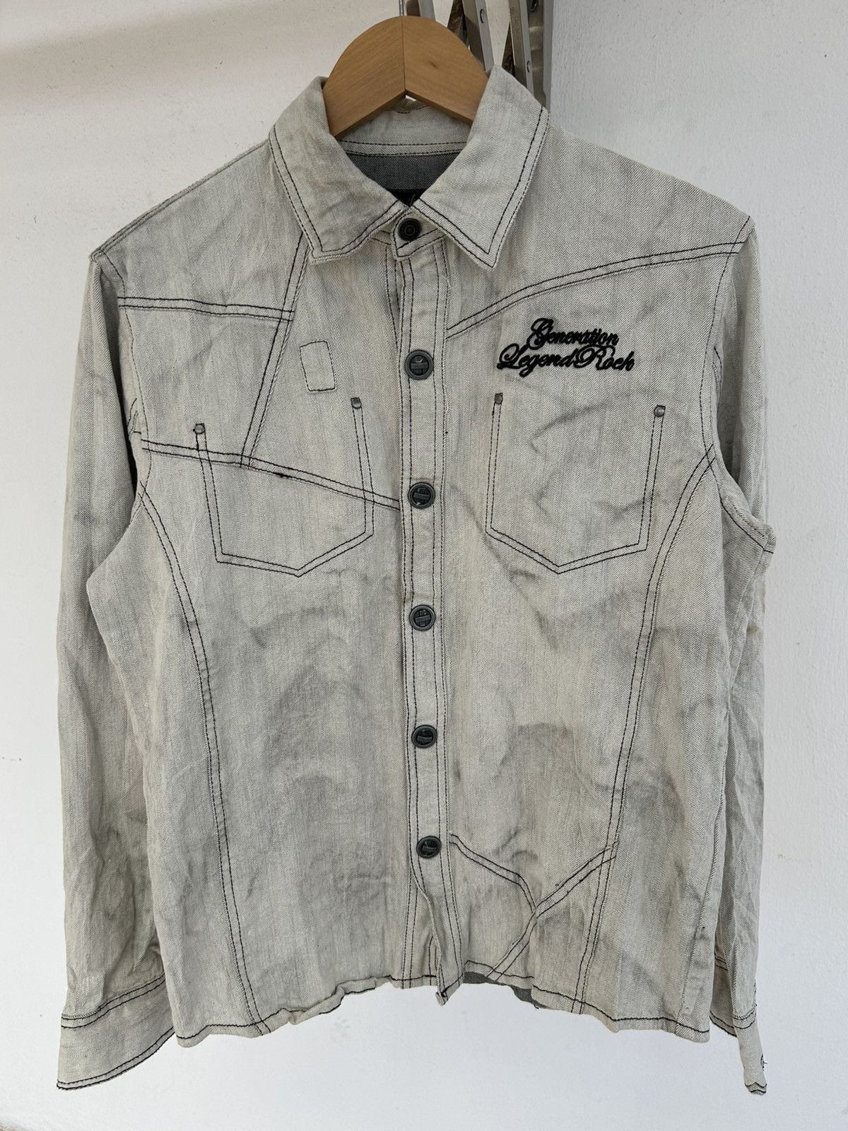In The Attic Intheattic Denim Button Ups Size US M / EU 48-50 / 2 - 2 Thumbnail