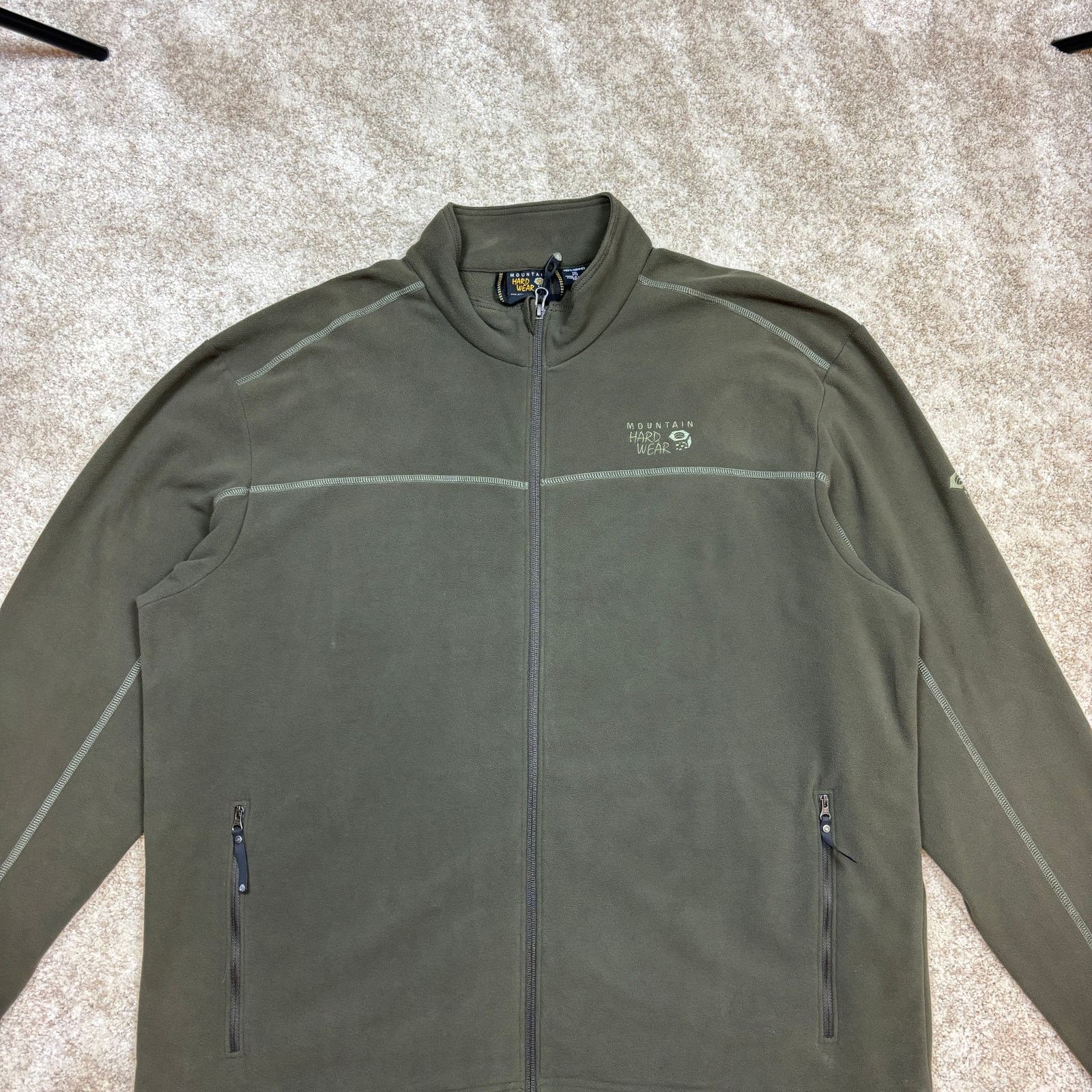 Mountain Hardwear Mountain Hardwear Fleece Full Zip Jacket Men's 2XL Gorpcore Size US XXL / EU 58 / 5 - 2 Thumbnail