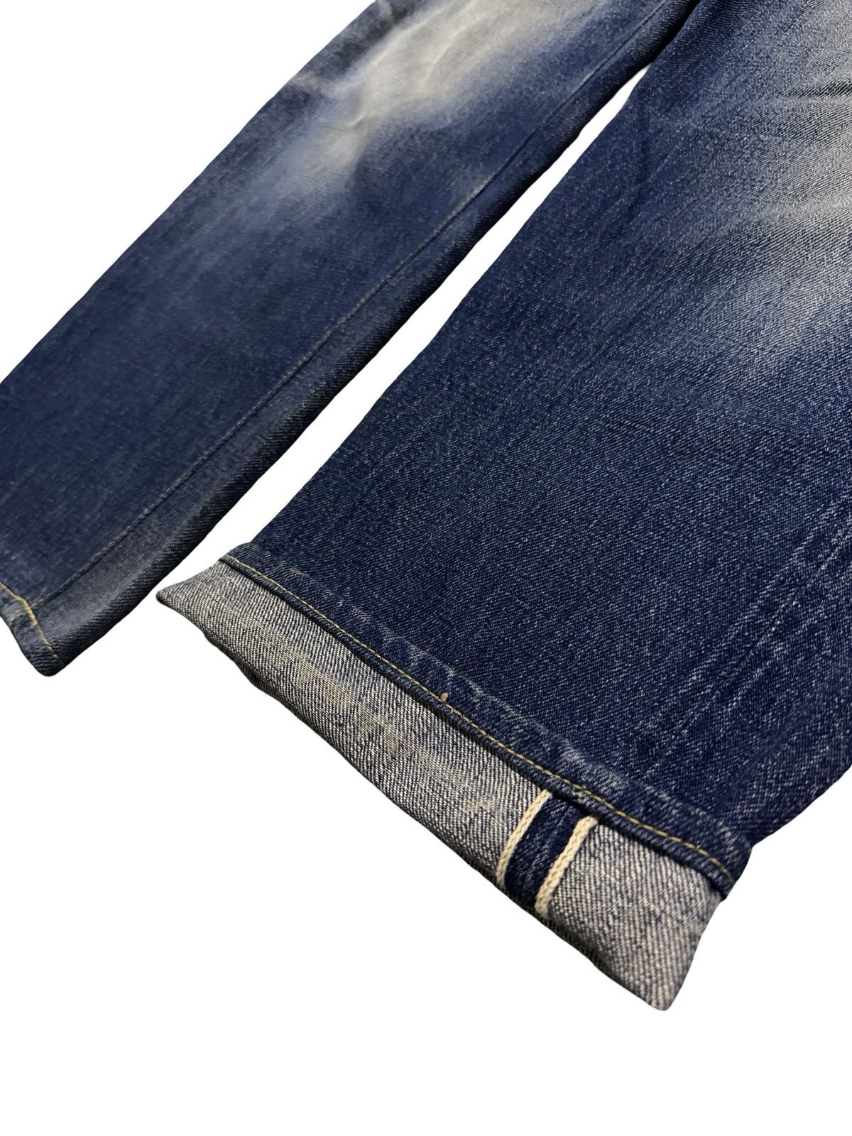 Denime Vintage 90s Denime Selvedge Denim Jeans Made in Japan | W33 Size US 33 - 8 Thumbnail