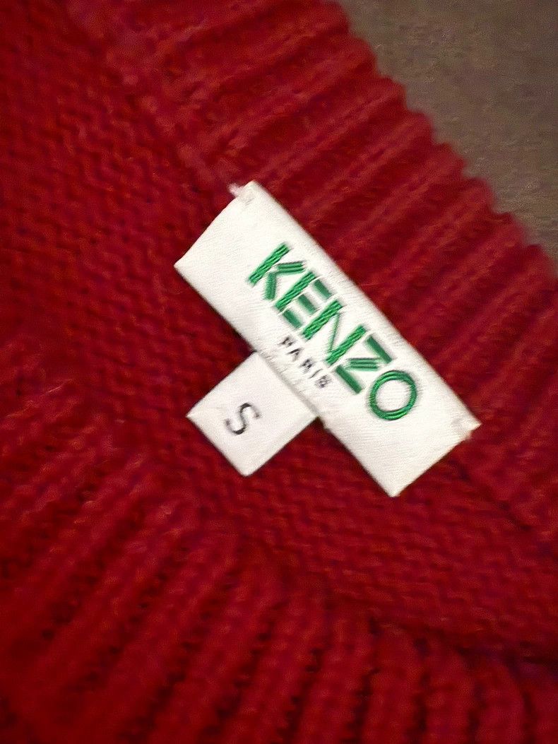 Kenzo KENZO Letter jacquard knit sweater Size S / US 4 / IT 40 - 2 Thumbnail