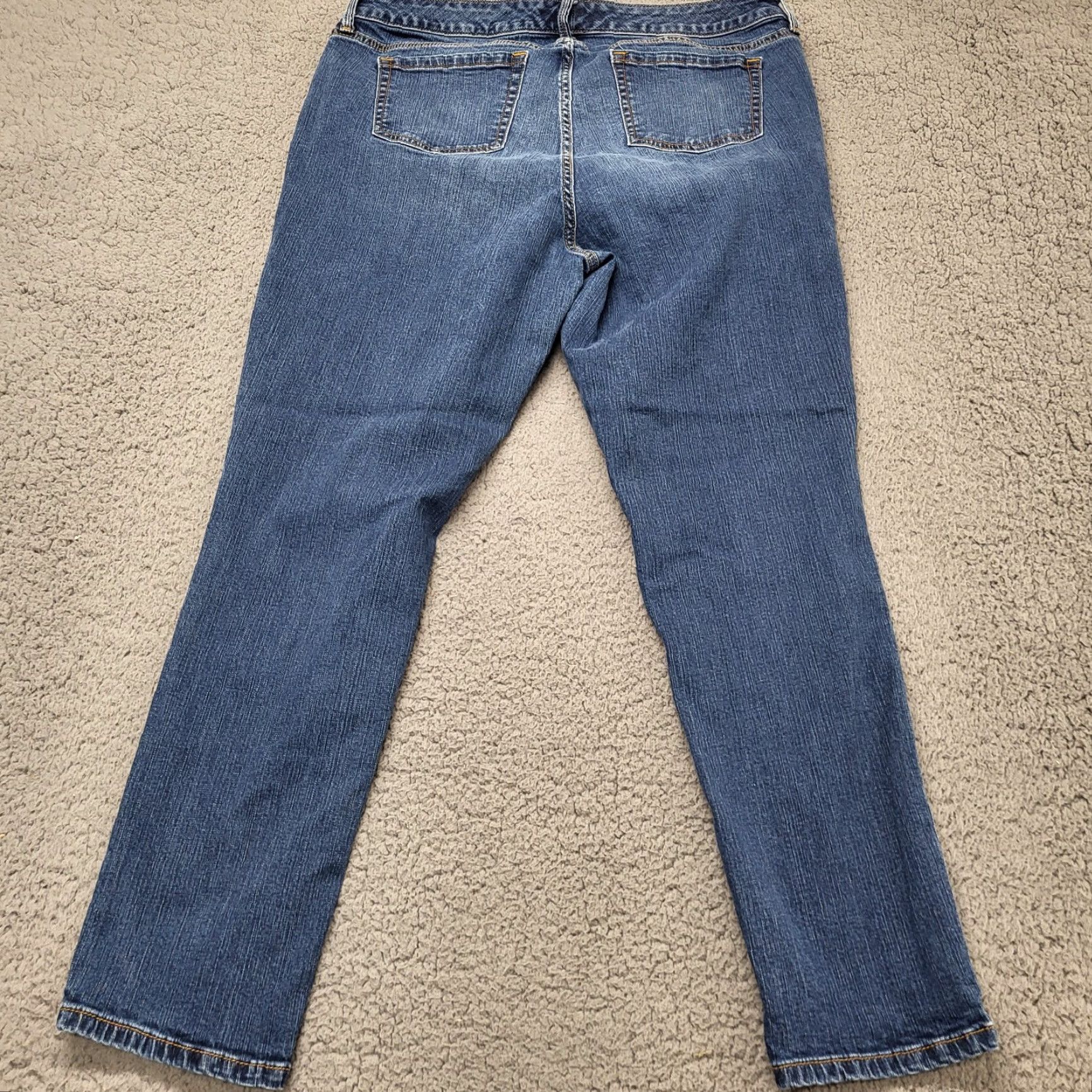 Torrid Torrid Jeans Women Size 14R Boyfriend Straight Vintage Stretch Blue Jeans 36x29 Denim Regular Womens 90s Bohemian City Belt Loops Zipper Button Size 36" / US 14 / IT 50 - 3 Thumbnail