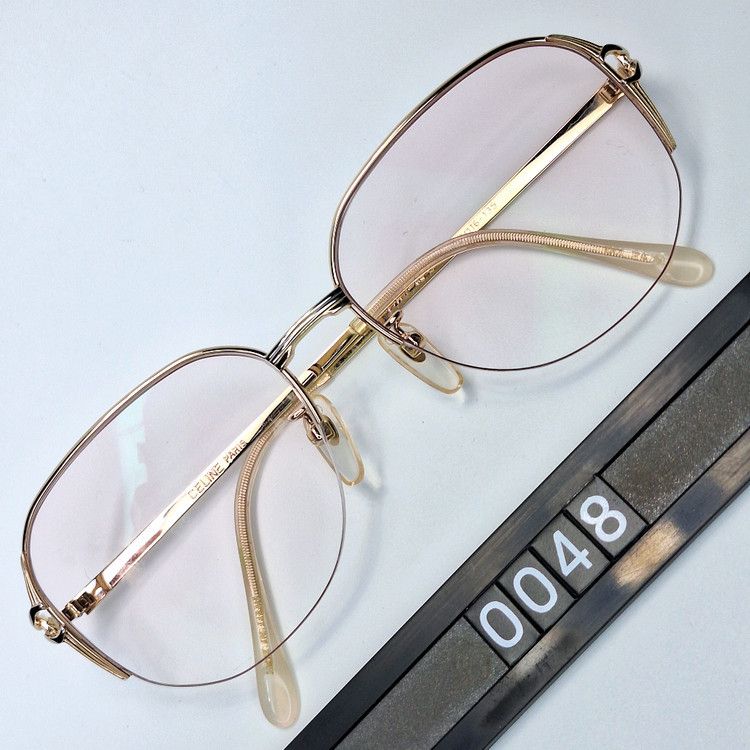 Celine CELINE CL-271 B P-Titanium Half-Rimless Eyeglasses Vintage Size ONE SIZE - 1 Thumbnail
