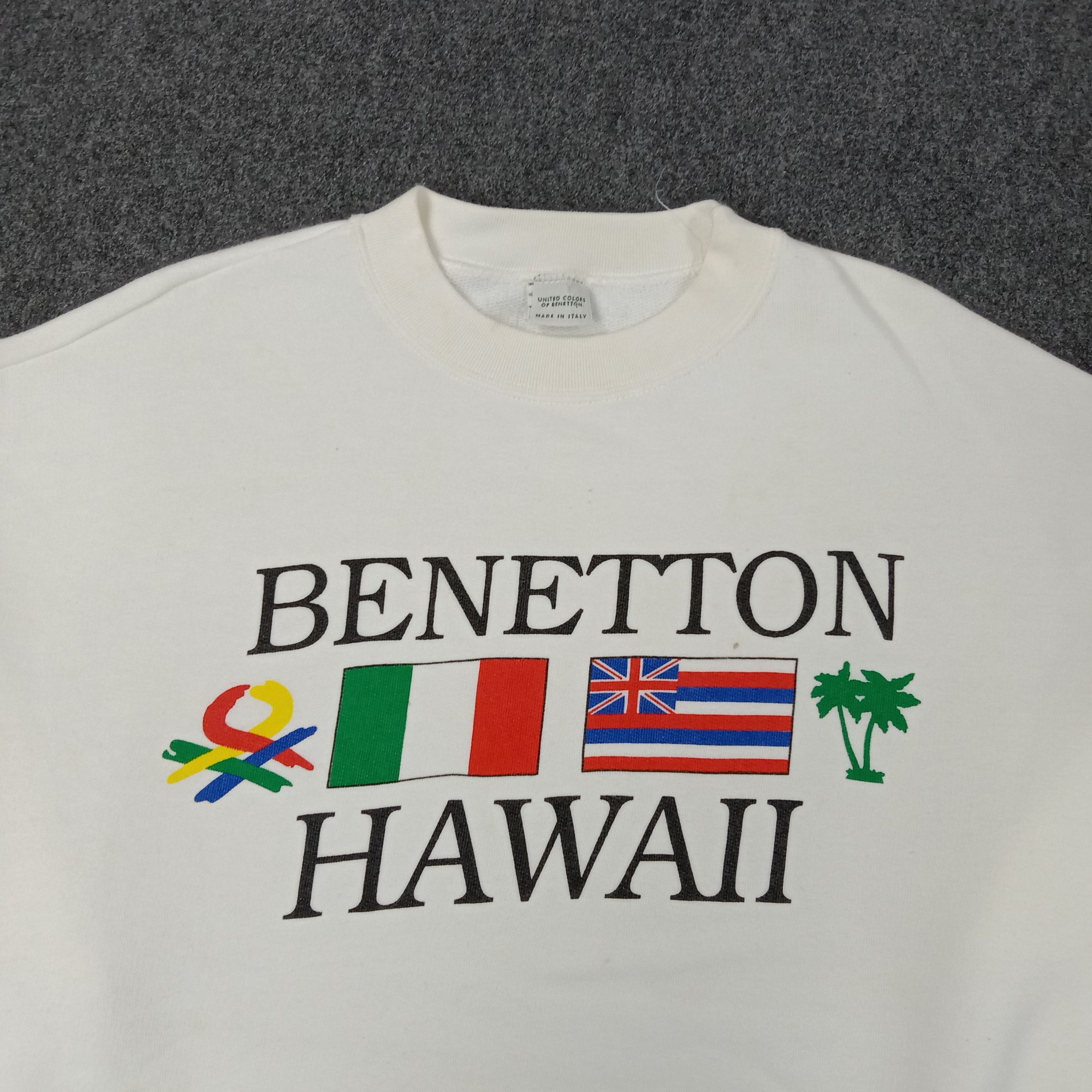 Benetton Benetton Hawai Formula One Motorsports Sweatshirt C227N15 Size US XL / EU 56 / 4 - 2 Thumbnail