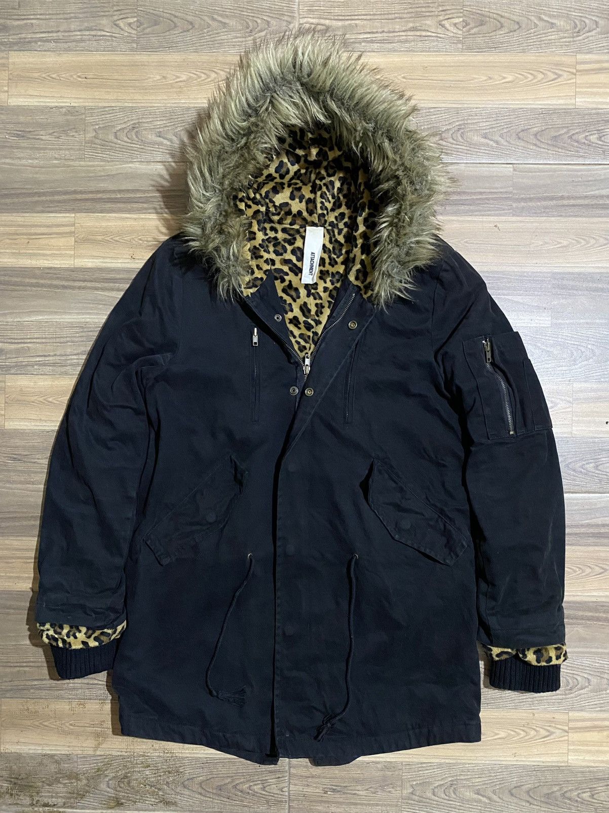 Attachment × Japanese Brand × Le Grande Bleu (L.G.B.) Fur Jacket