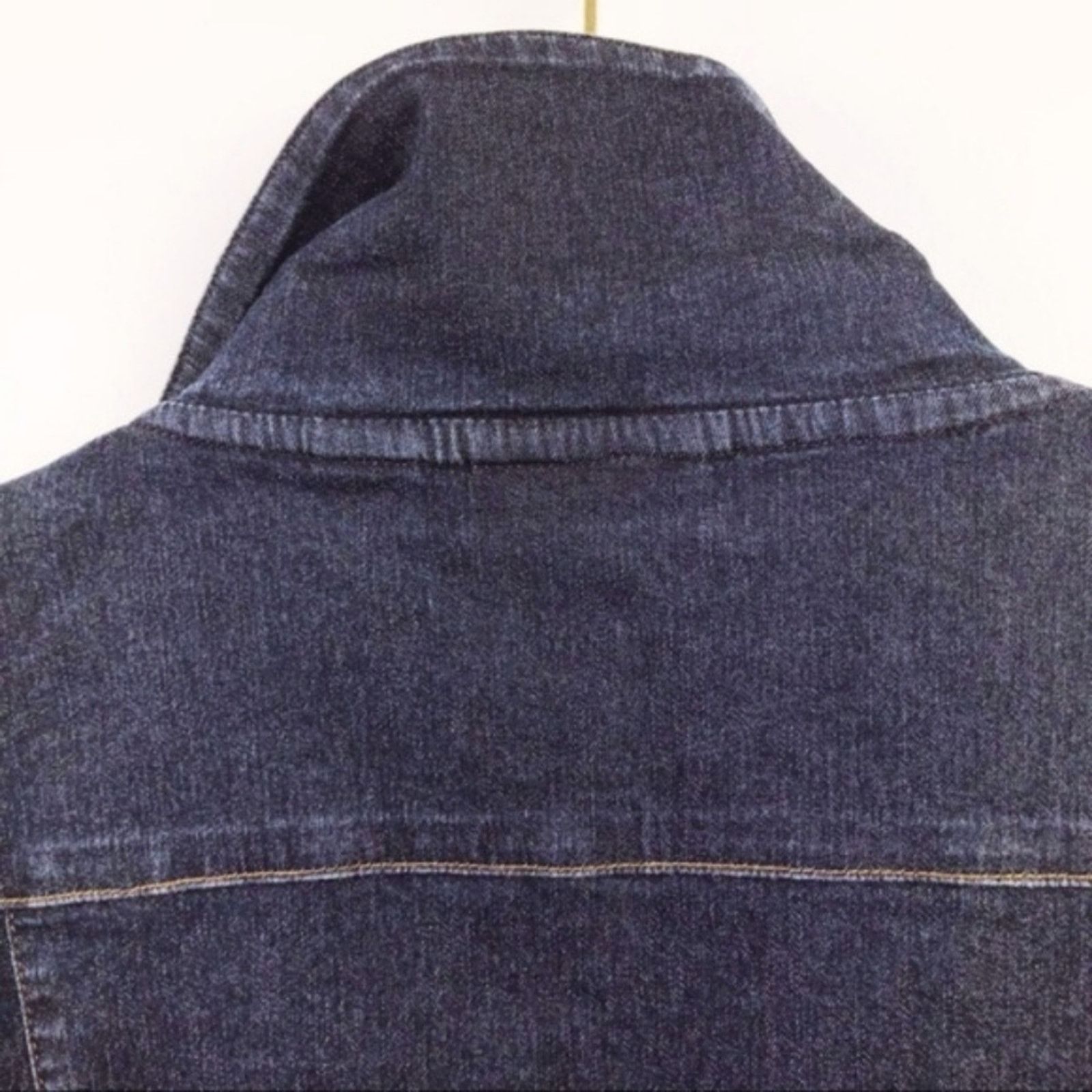 Other Halogen Blue Denim Jean Jacket Size S / US 4 / IT 40 - 7 Thumbnail