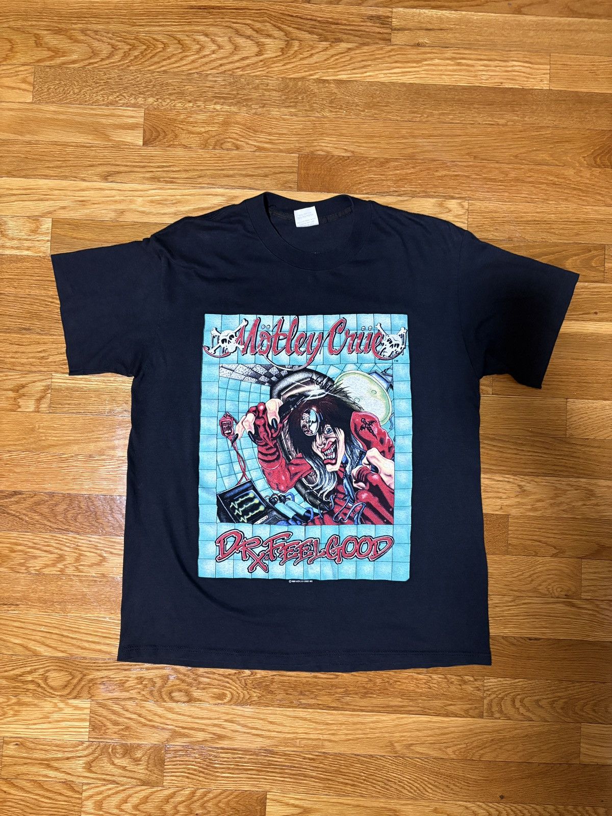 Band Tees Motley Crue Tee, 1989 USA Size US L / EU 52-54 / 3 - 1 Thumbnail