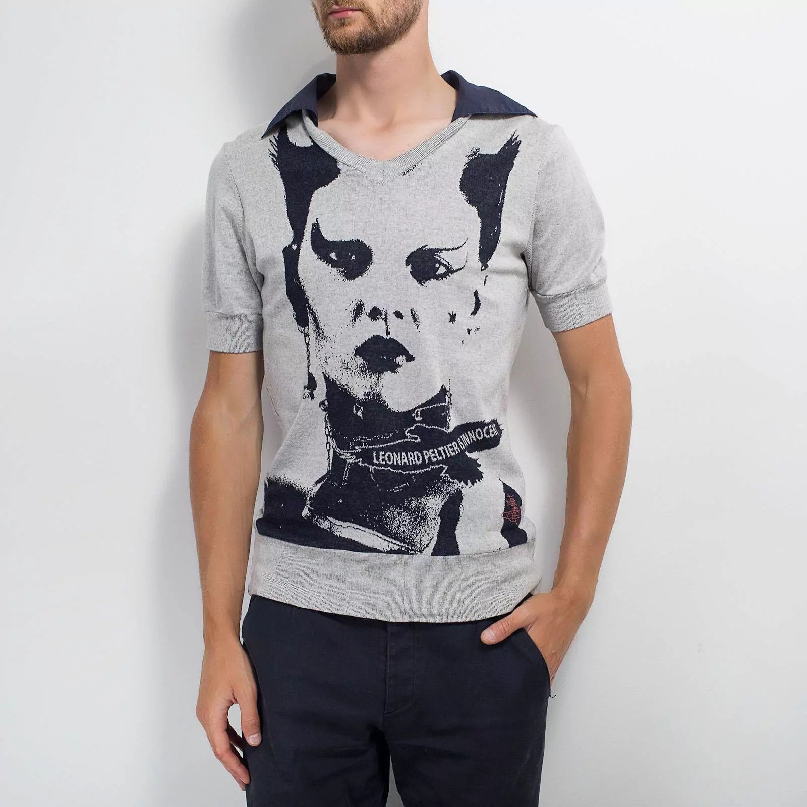 Vivienne Westwood LEONARD PELTIER ARCHIVE POLO SHIRT | Grailed