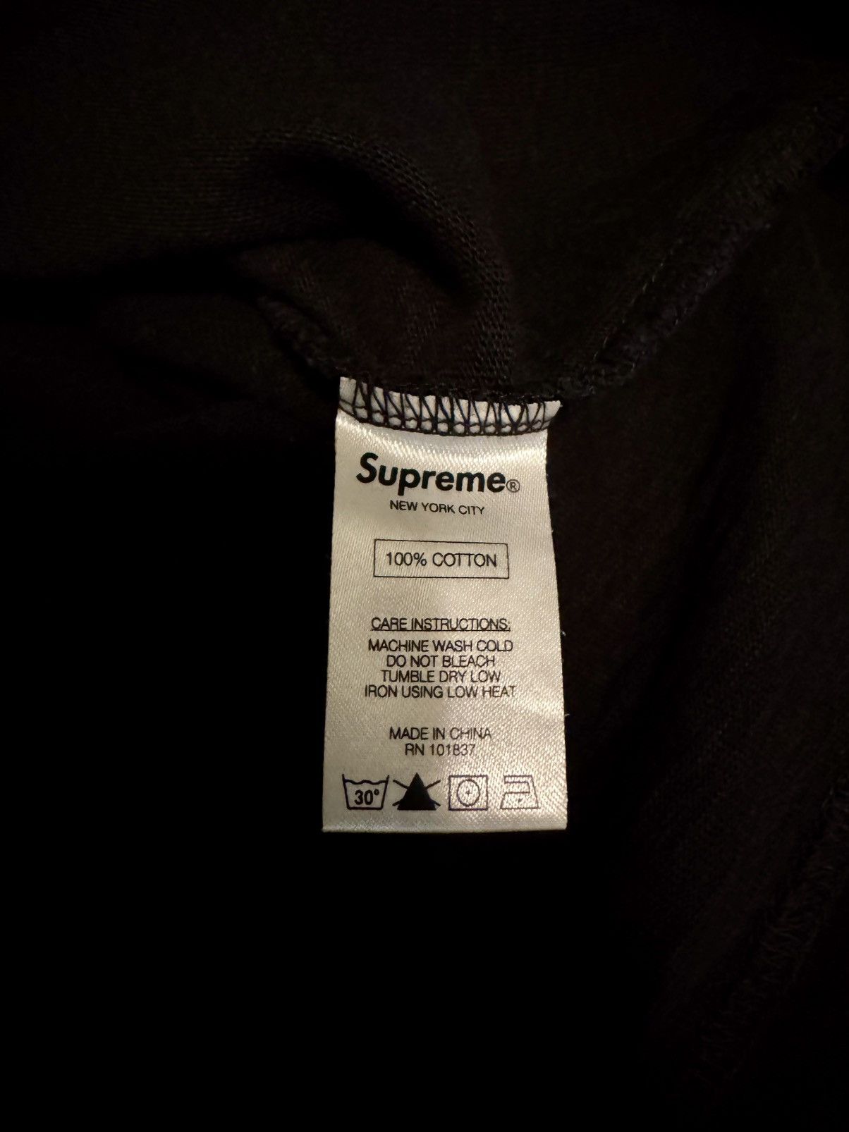 Supreme Supreme Warp Logo Top Size US L / EU 52-54 / 3 - 6 Thumbnail