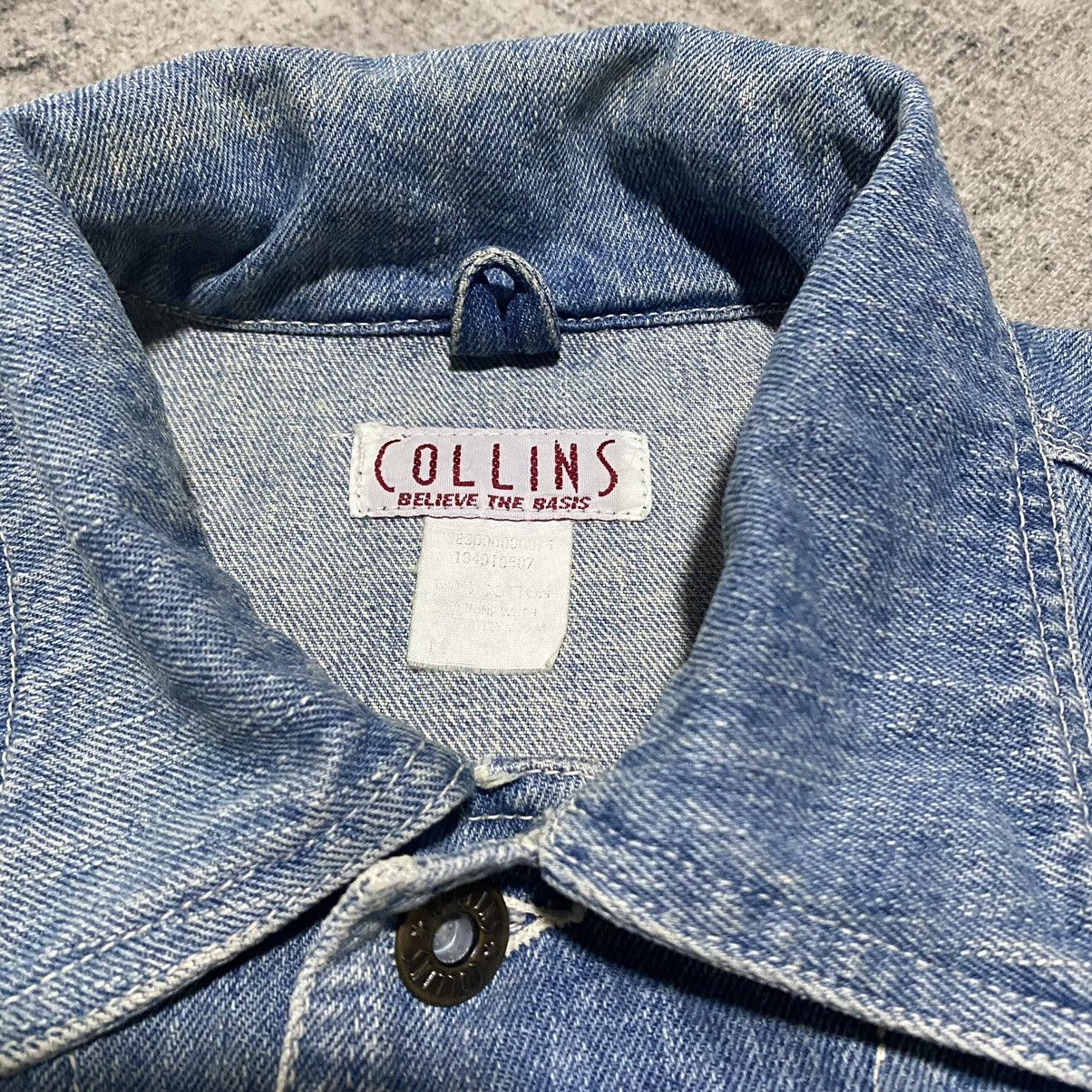 Japanese Brand × Vintage Vintage Collins Denim Chore Jacket Size US XL / EU 56 / 4 - 14 Thumbnail