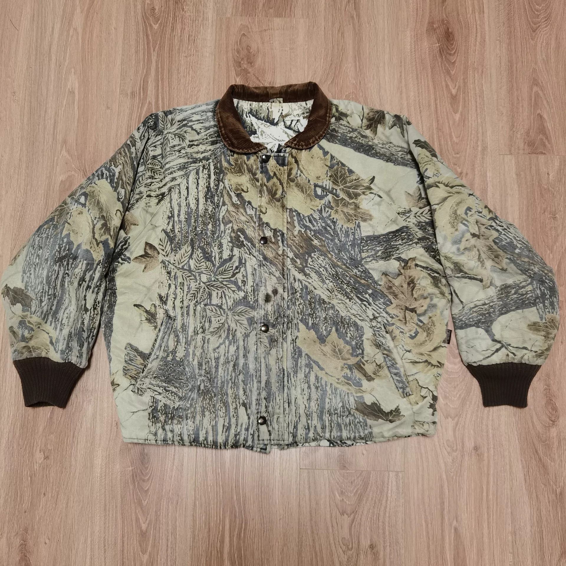 Walls Walls American Realtree Reversible Bomber Jacket Size US L / EU 52-54 / 3 - 1 Thumbnail