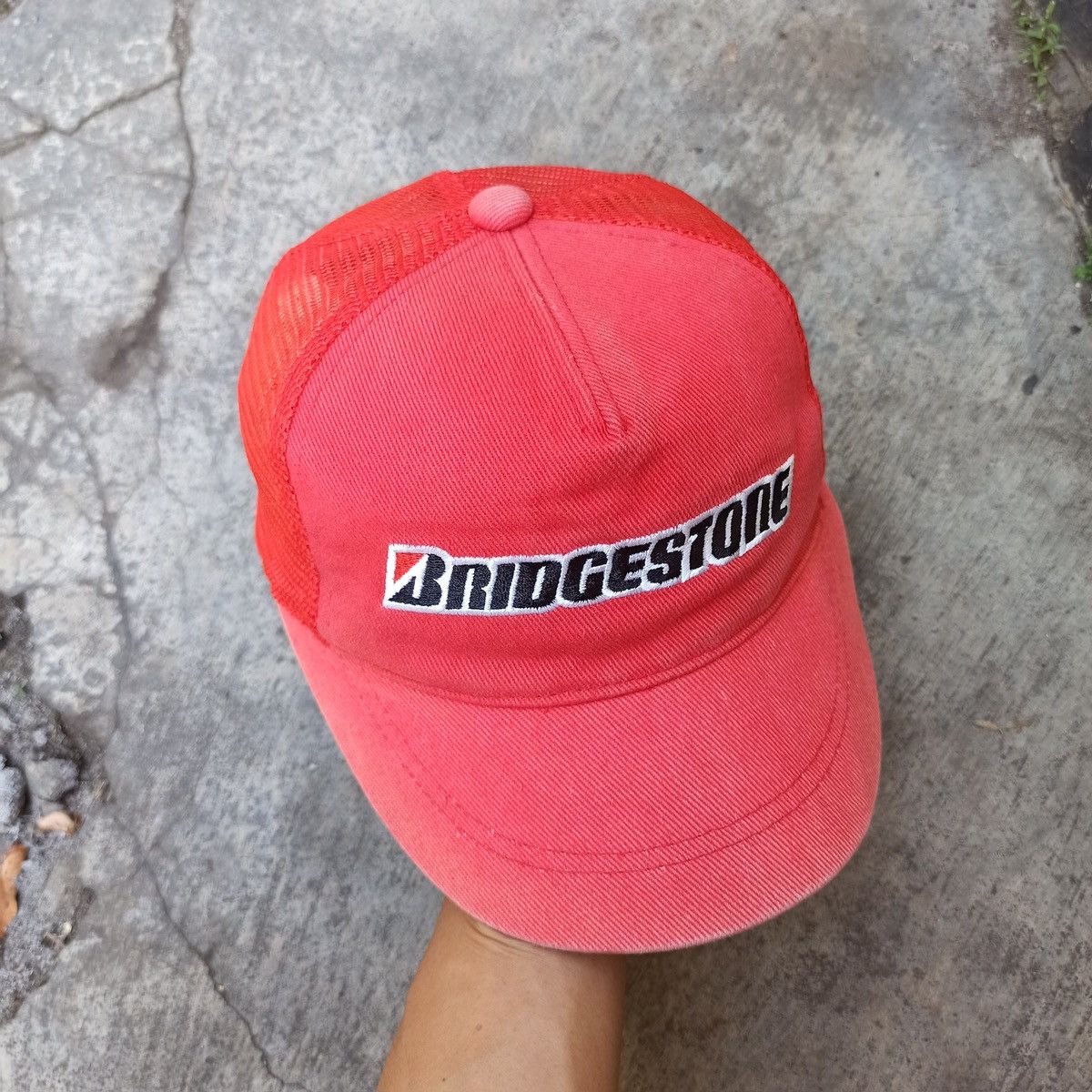 Fox Racing Bridgestone trucke hat with short brim. Nascar, formula one Size ONE SIZE - 1 Thumbnail