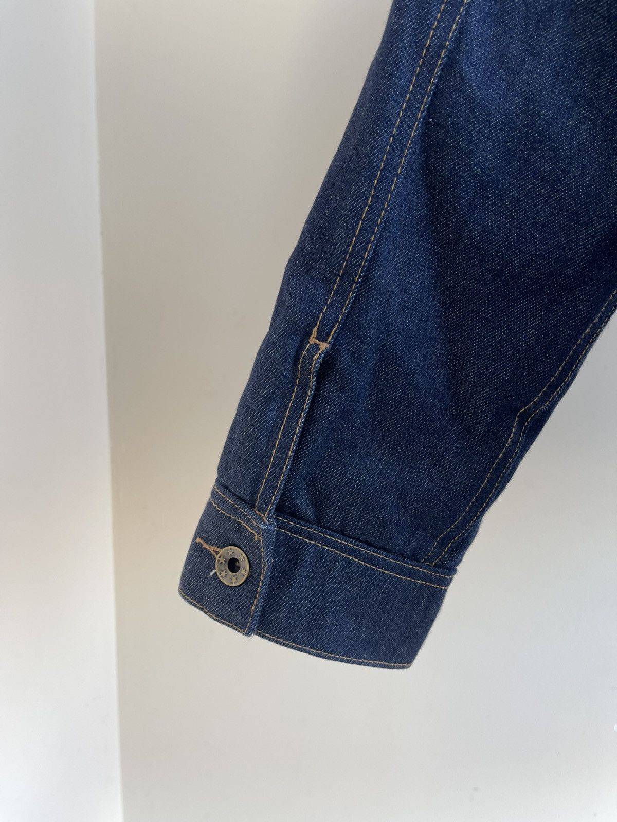 Japanese Brand Bluco Work Garment Boa Riders Sherpa Denim Jacket Lee Storm Size US L / EU 52-54 / 3 - 10 Thumbnail