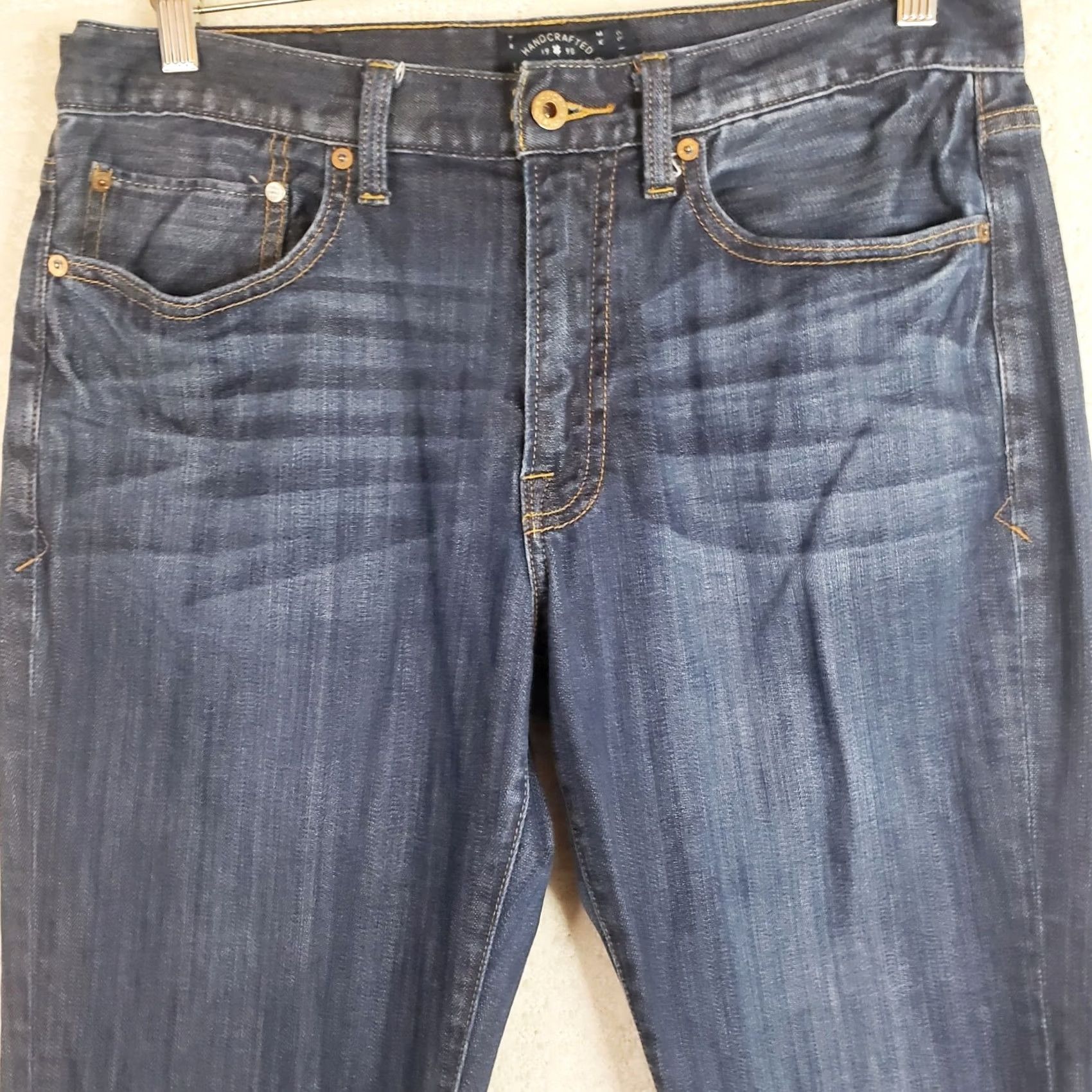 Lucky Brand Lucky Brand Jeans Slim Straight 32x32 Blue 121 Heritage Stretch Denim Men Size US 32 / EU 48 - 3 Thumbnail