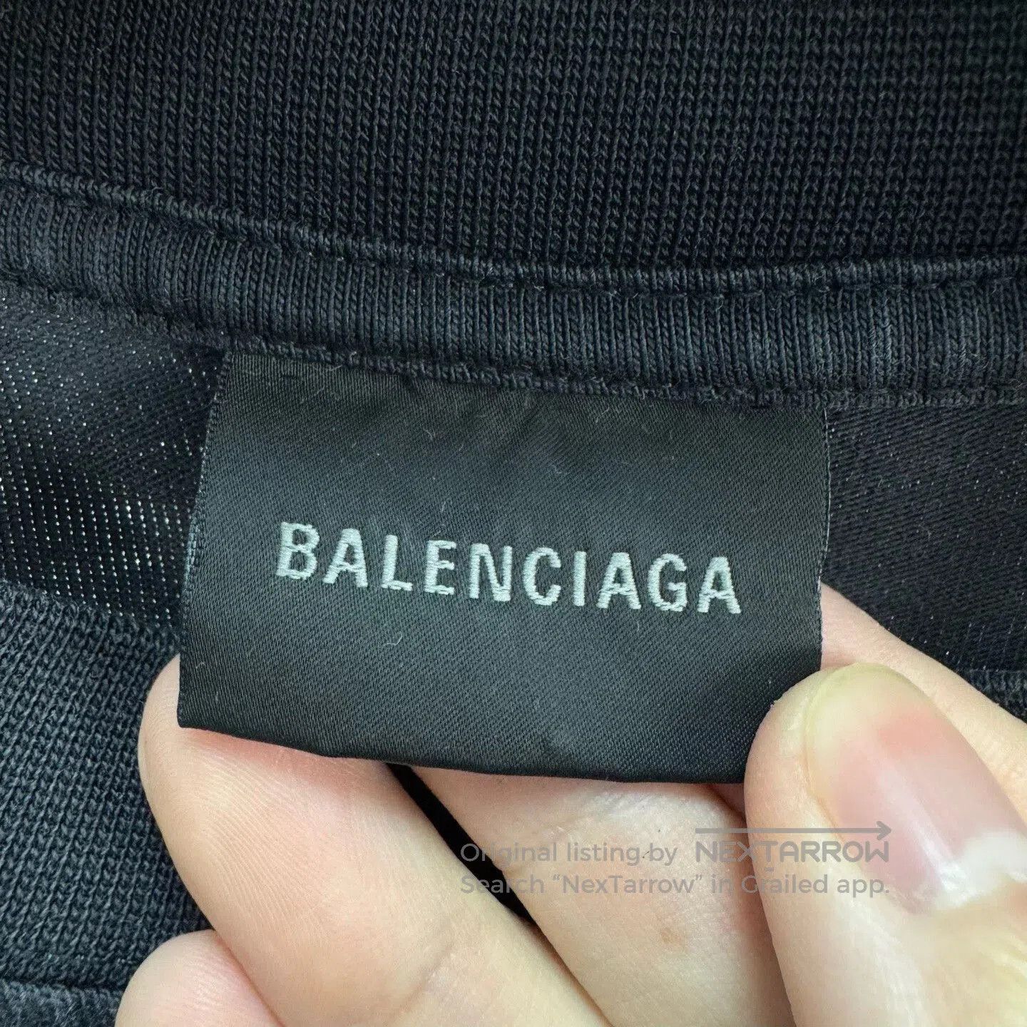 Balenciaga balenciaga embroidered short sleeve t. Size US XS / EU 42 / 0 - 5 Thumbnail