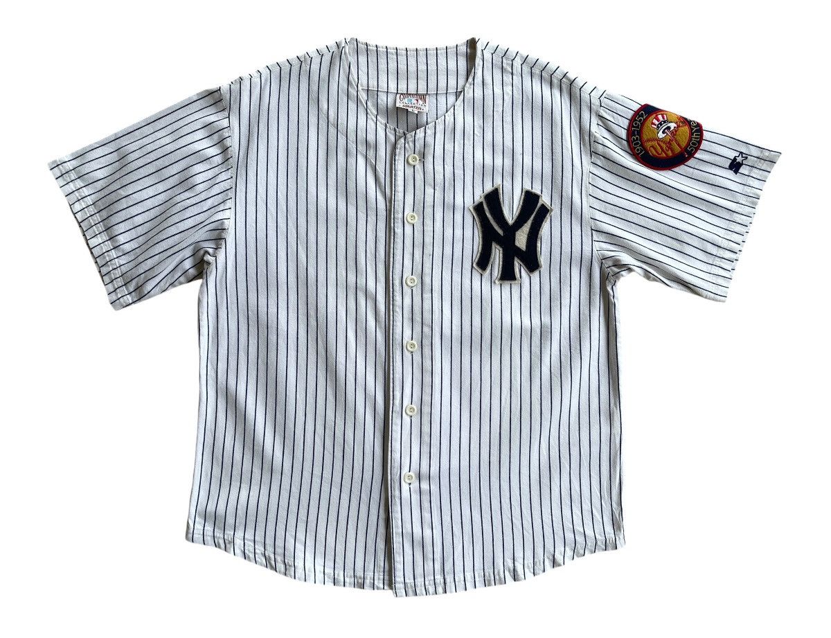 Starter Vintage Starter X New York Yankees MLB Shirt Size US L / EU 52-54 / 3 - 4 Thumbnail