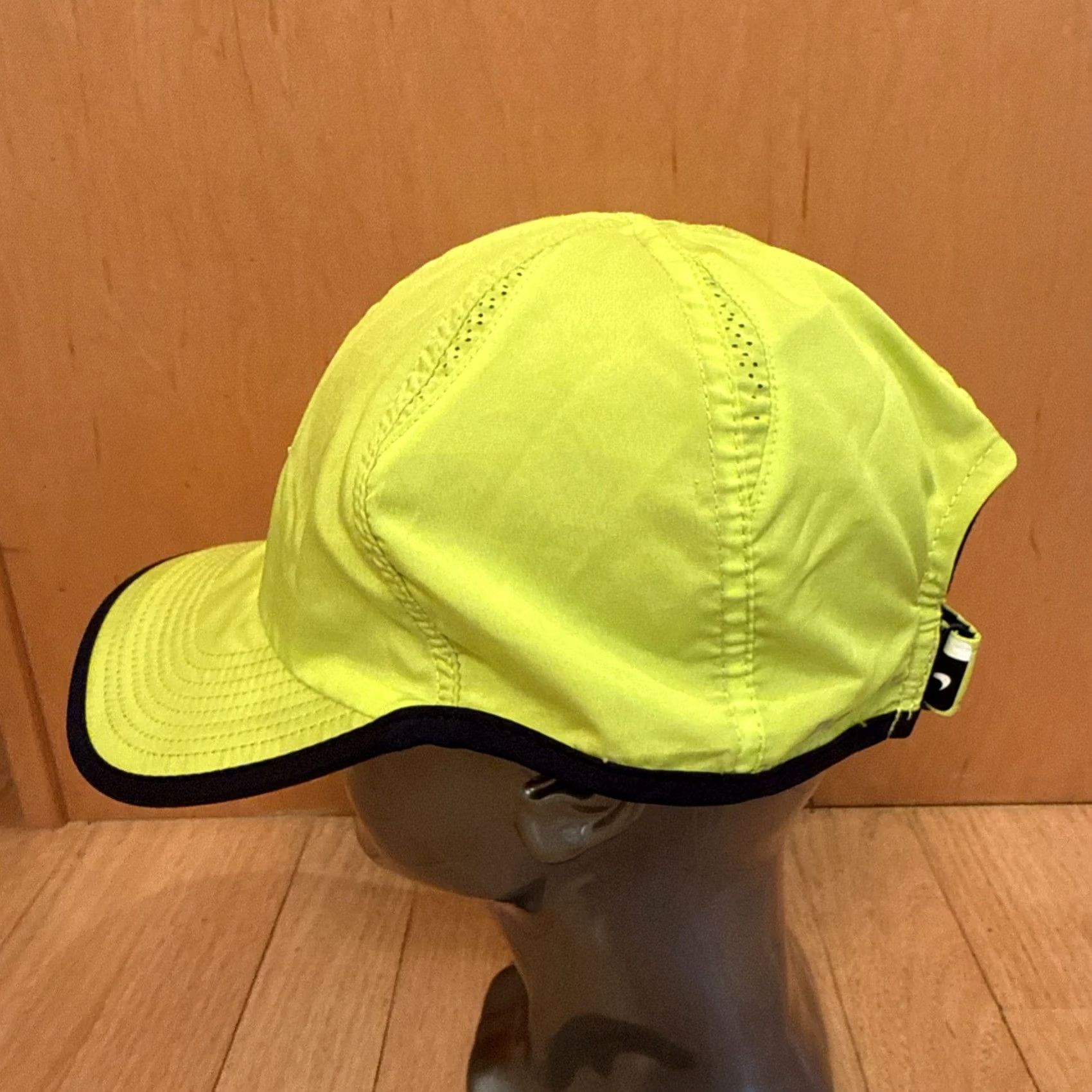 Nike Nike Hat Cap Strap Back One Size Volt Yellow Featherlight Dri-FIT Running Mens Size ONE SIZE - 6 Thumbnail