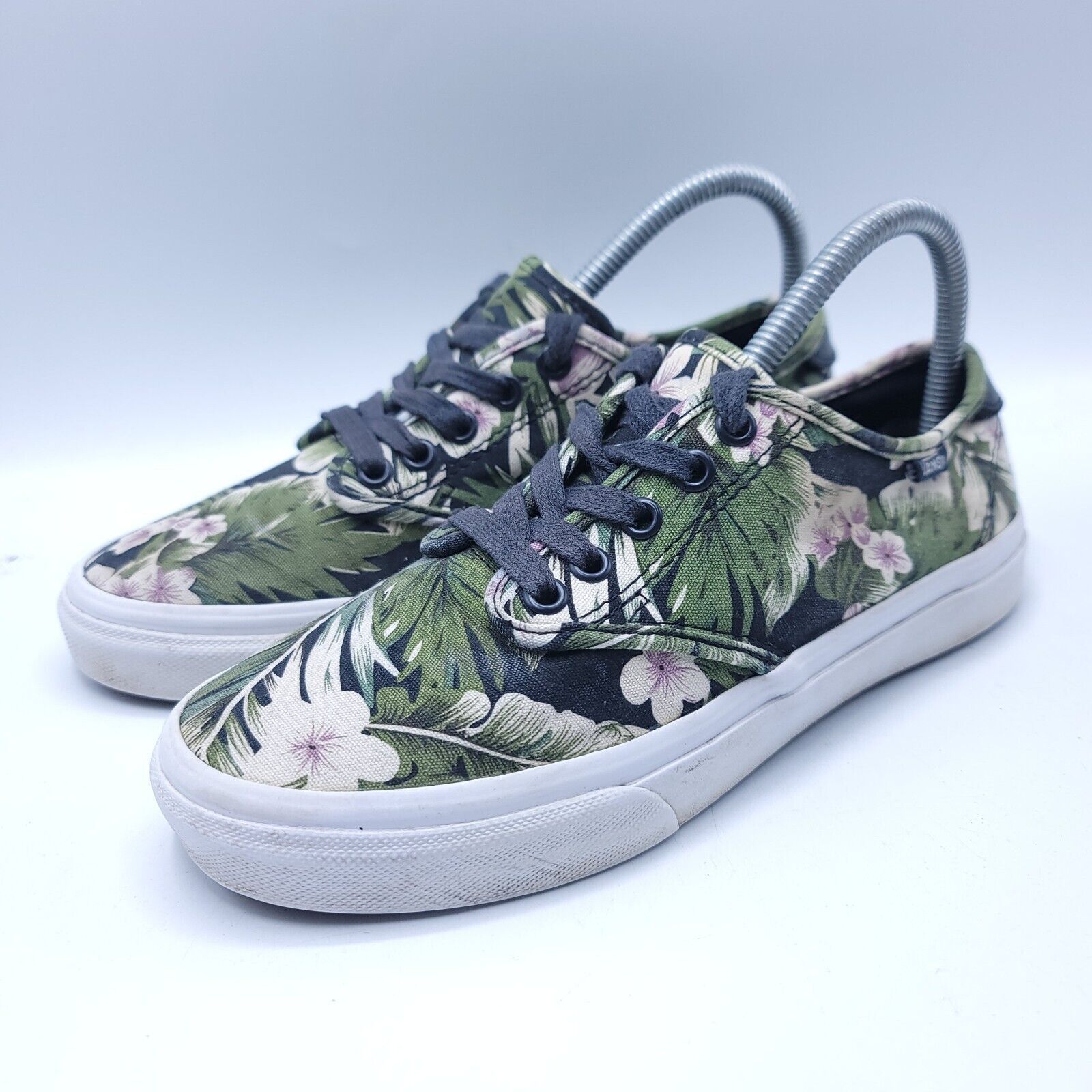 Vans Vans Off the Wall Shoe Womens Size 7.5 721356 Green Black Size US 7.5 / IT 37.5 - 1 Thumbnail