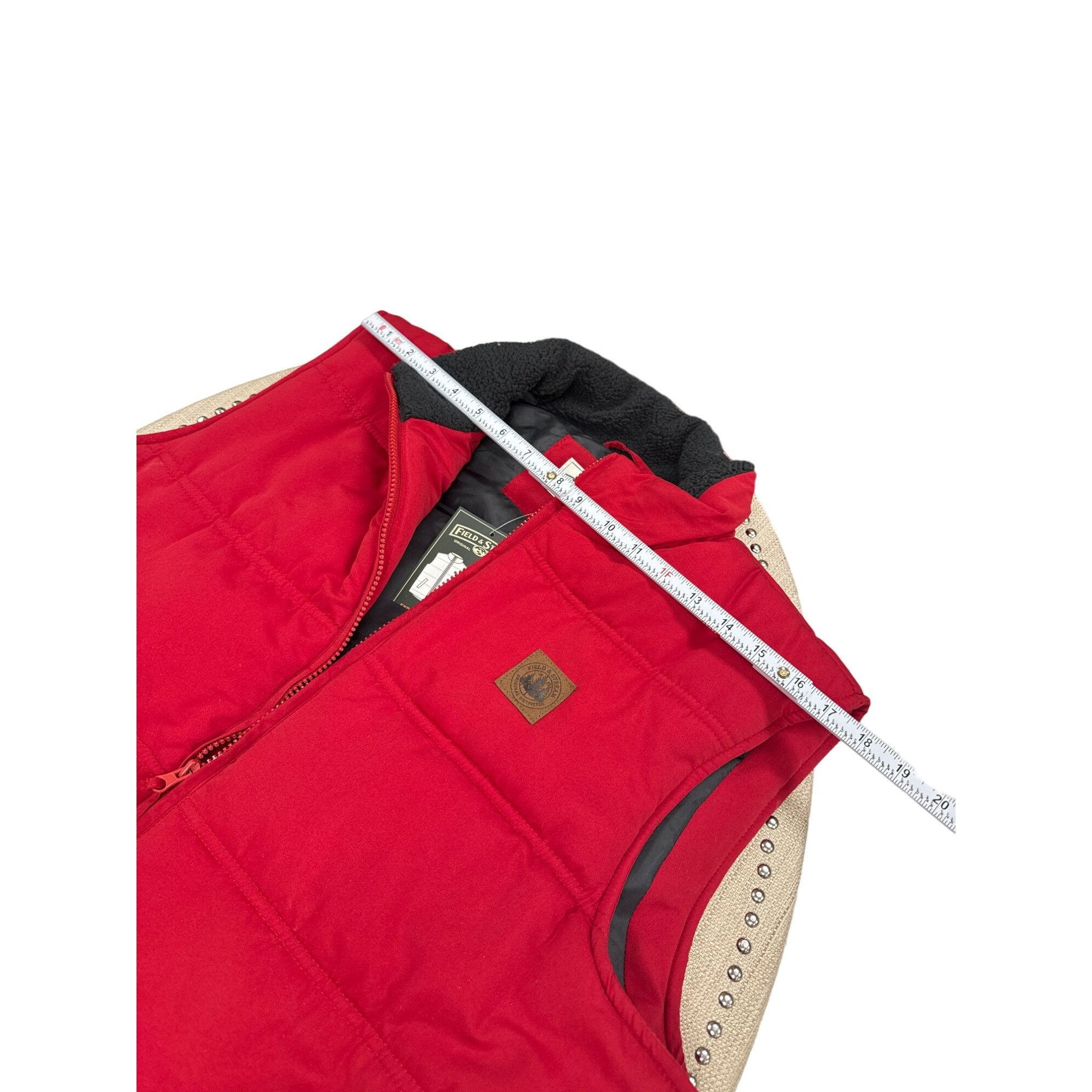 Field & Stream Field & Stream men’s outdoor red vest microfiber shell and h Size US L / EU 52-54 / 3 - 5 Thumbnail
