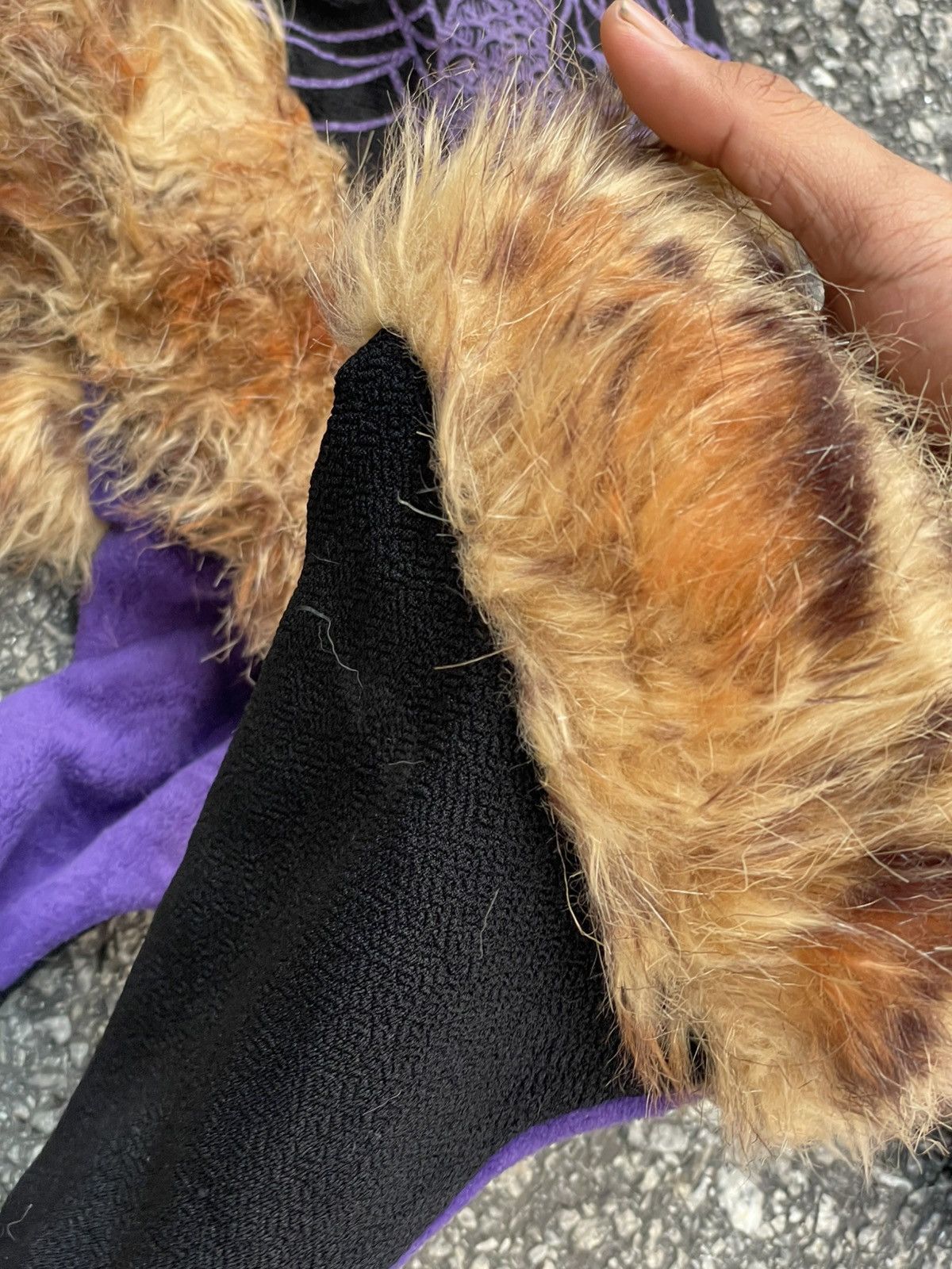 Japanese Brand Qutie Frash | Purple Dragon Hoods Size ONE SIZE - 5 Thumbnail