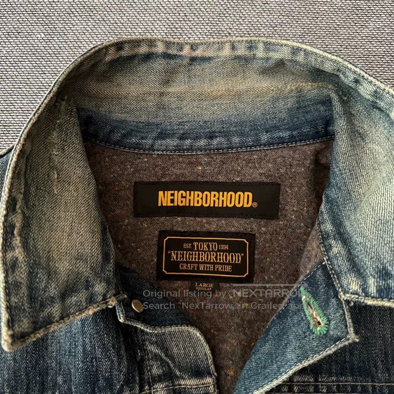 Neighborhood Neighborhood Denim Jacket Size US L / EU 52-54 / 3 - 3 Thumbnail
