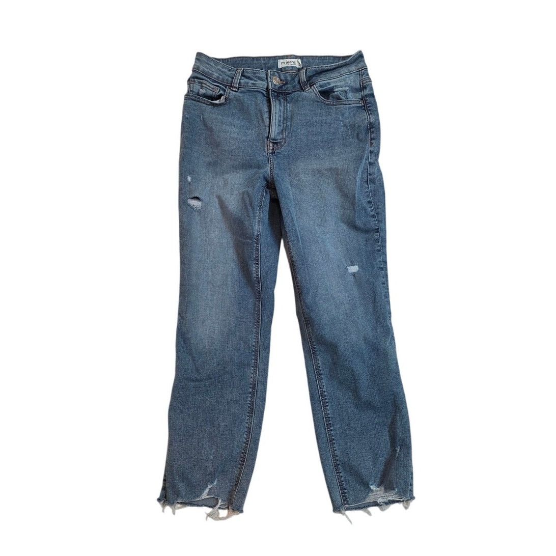Other M Jeans Light & Distressed Slim, Straight & High Rise -Sz 10 Size 32" / US 10 / IT 46 - 1 Thumbnail