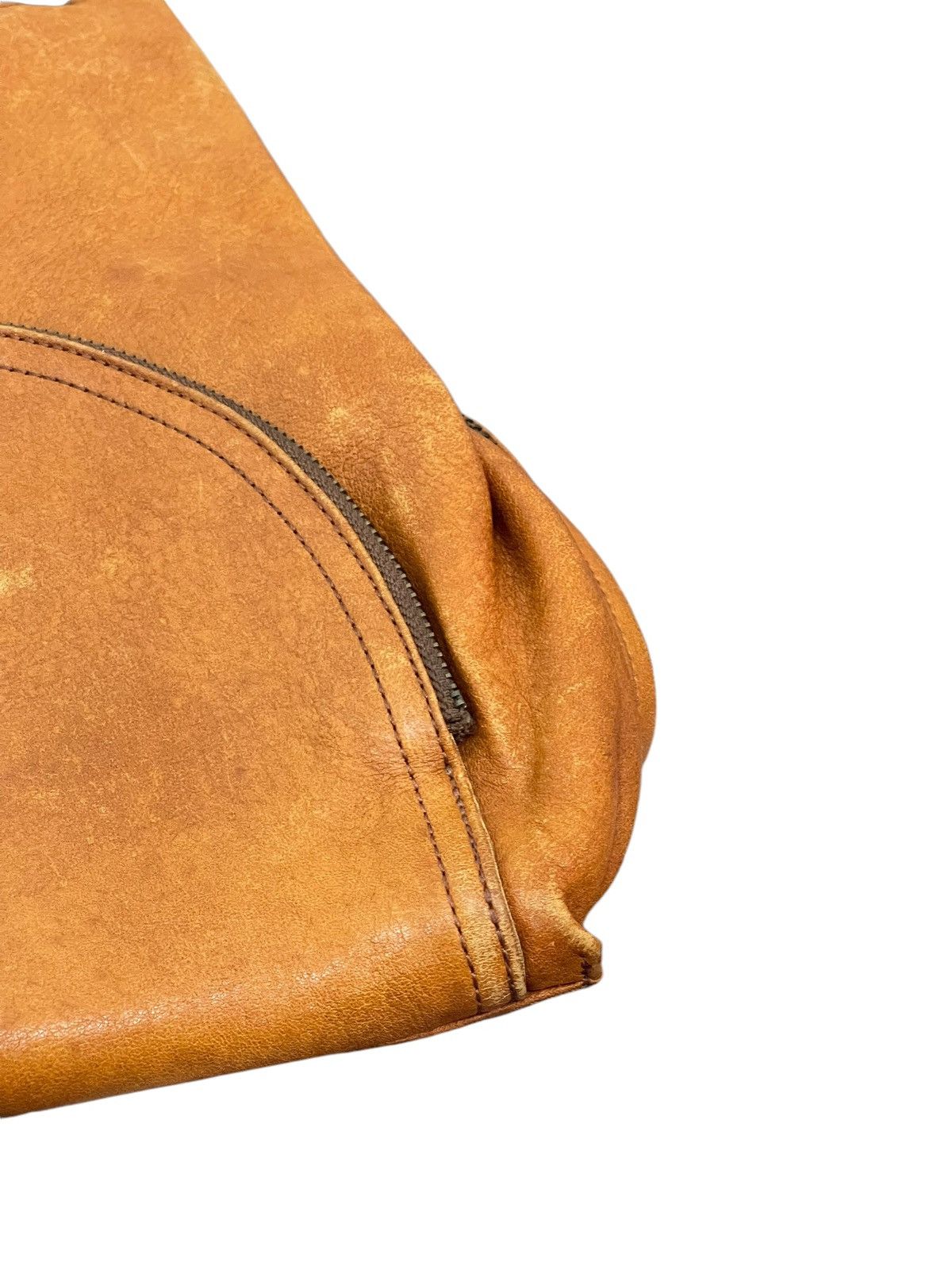 Japanese Brand Full Leather Vtg El Domain Backpack Bag 1🟩1 Size ONE SIZE - 8 Thumbnail