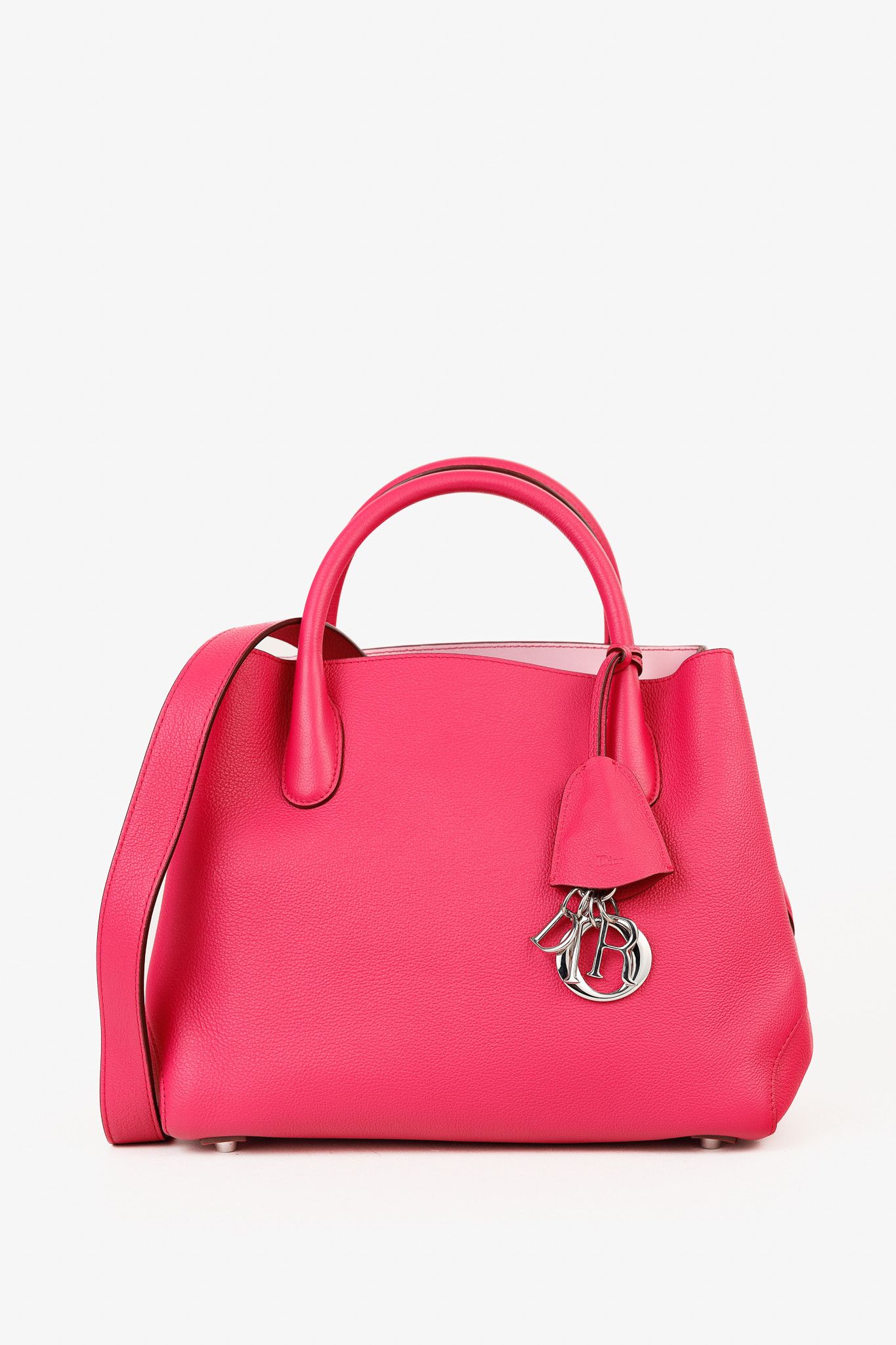 Christian Dior Open Bar Small Supple Grained Calfskin Tote