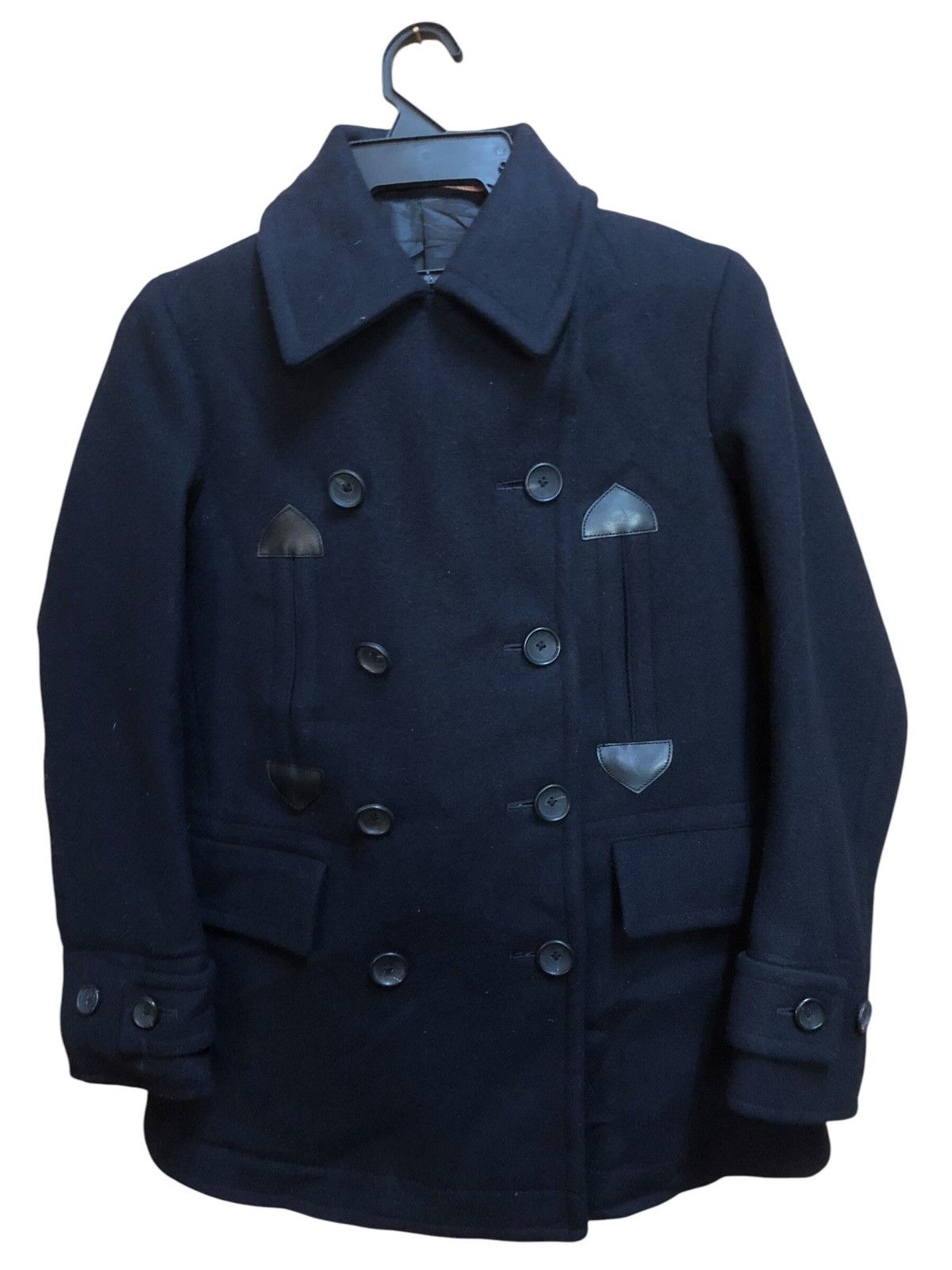 MasterPiece Masterpiece Double Breast Wool Peacot Size US S / EU 44-46 / 1 - 1 Thumbnail
