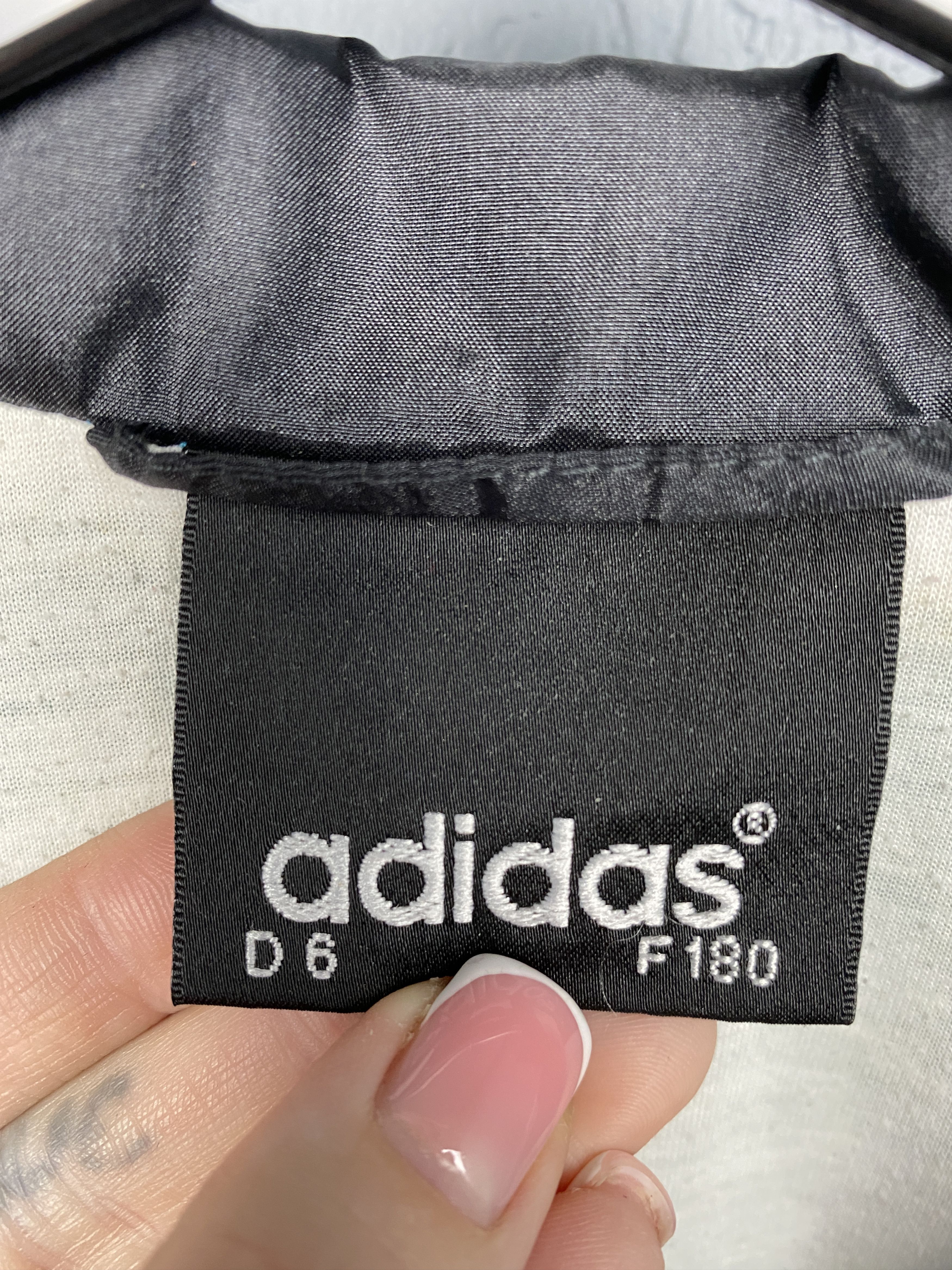 Adidas × Vintage Adidas 90s Vintage Mens Track Top Nylon Jacket Size US M / EU 48-50 / 2 - 4 Thumbnail