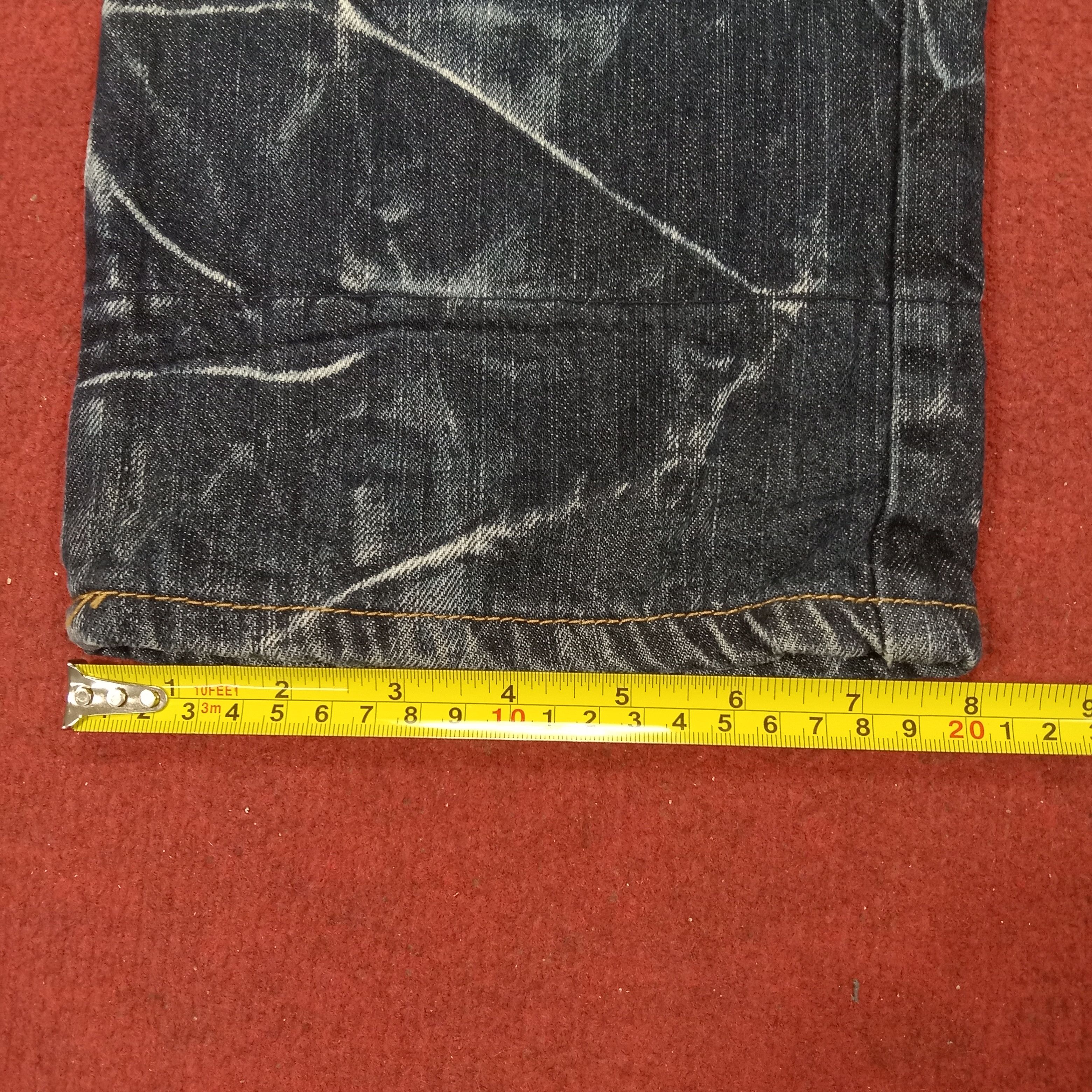 Japanese Brand Explosion Fashion Style Rare Design Jeans Size US 33 - 11 Thumbnail