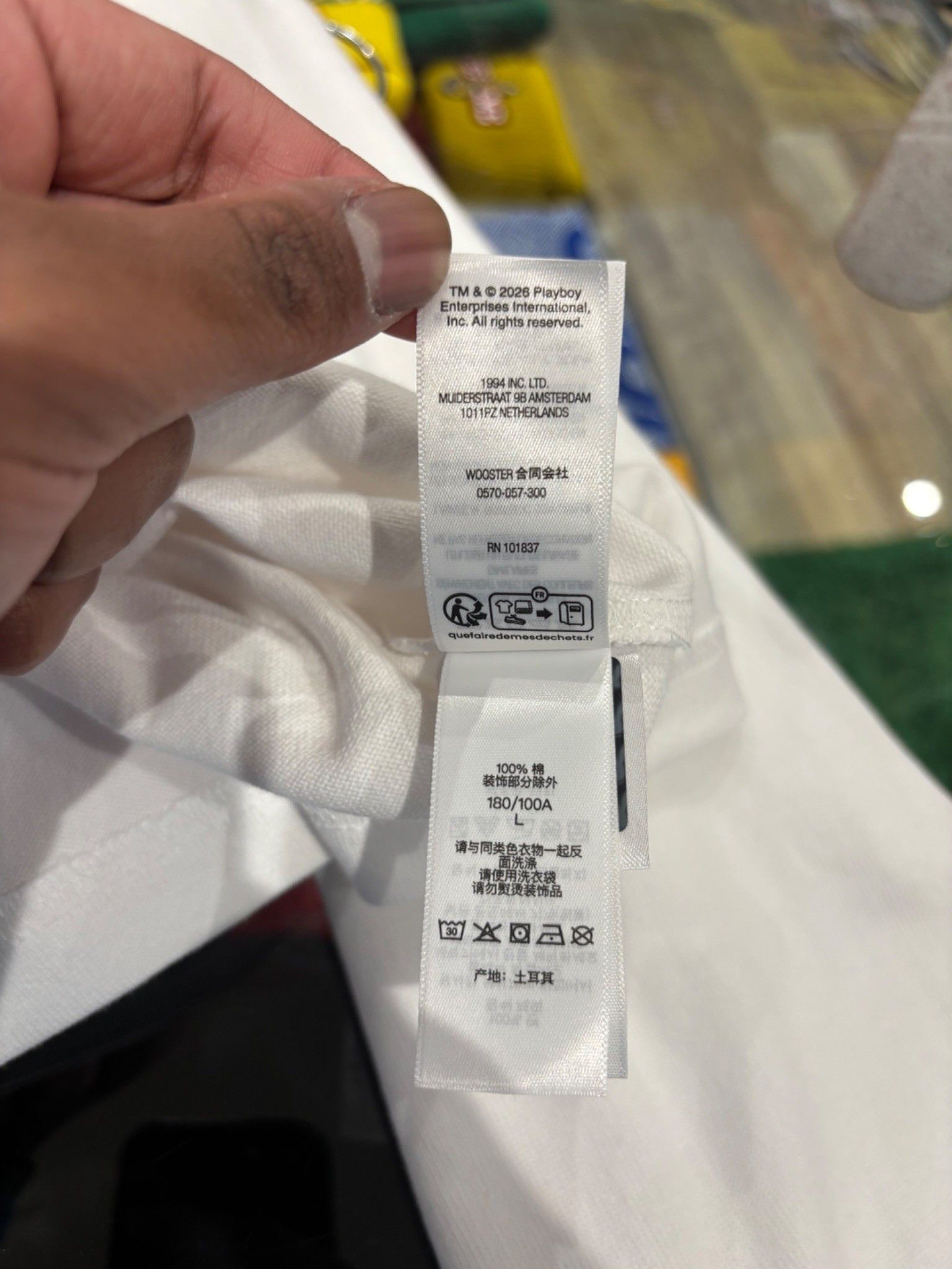 Supreme Supreme Playboy L/S Football Top White Size US L / EU 52-54 / 3 - 8 Thumbnail