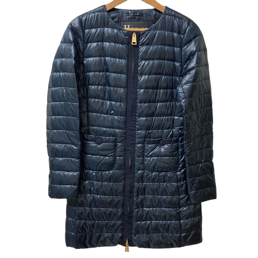 Other Other Herno No Collar Long Light Down Coat Down Coat Textile Outerwear PI0916d-12017 DUTY FREE for USA Size ONE SIZE - 1 Thumbnail