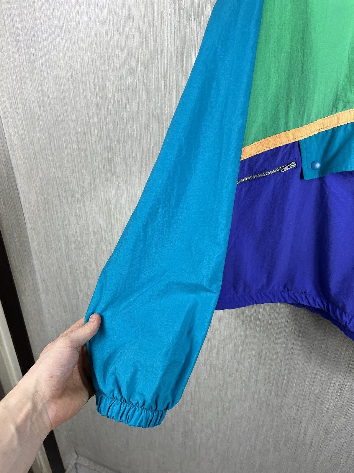 Nike × Vintage Vintage Nike nylon windbreaker jacket 80s anorak half zip Size US S / EU 44-46 / 1 - 15 Thumbnail