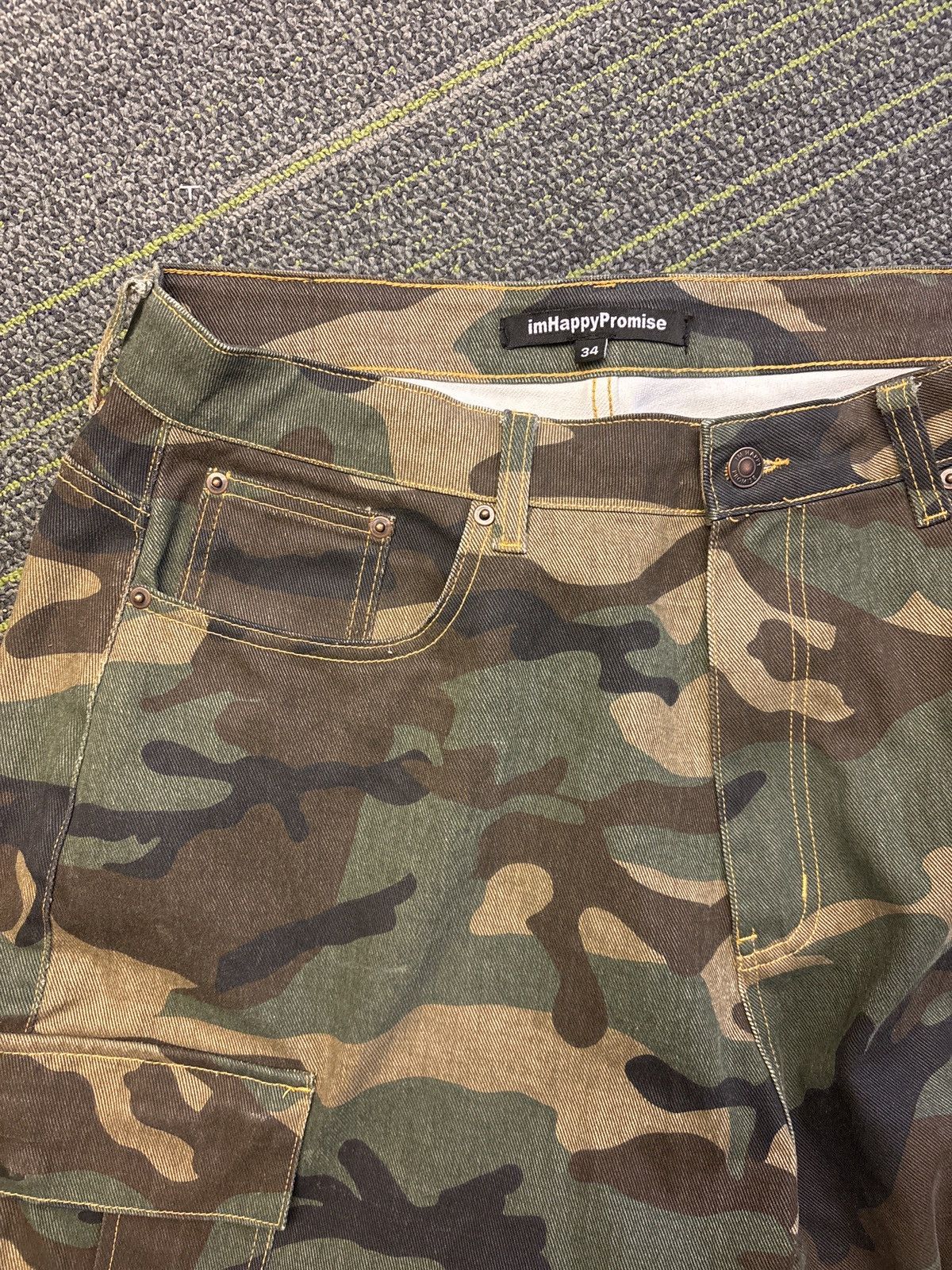 Other Ihp Im happy promise baggy camo pants Size US 34 / EU 50 - 2 Thumbnail
