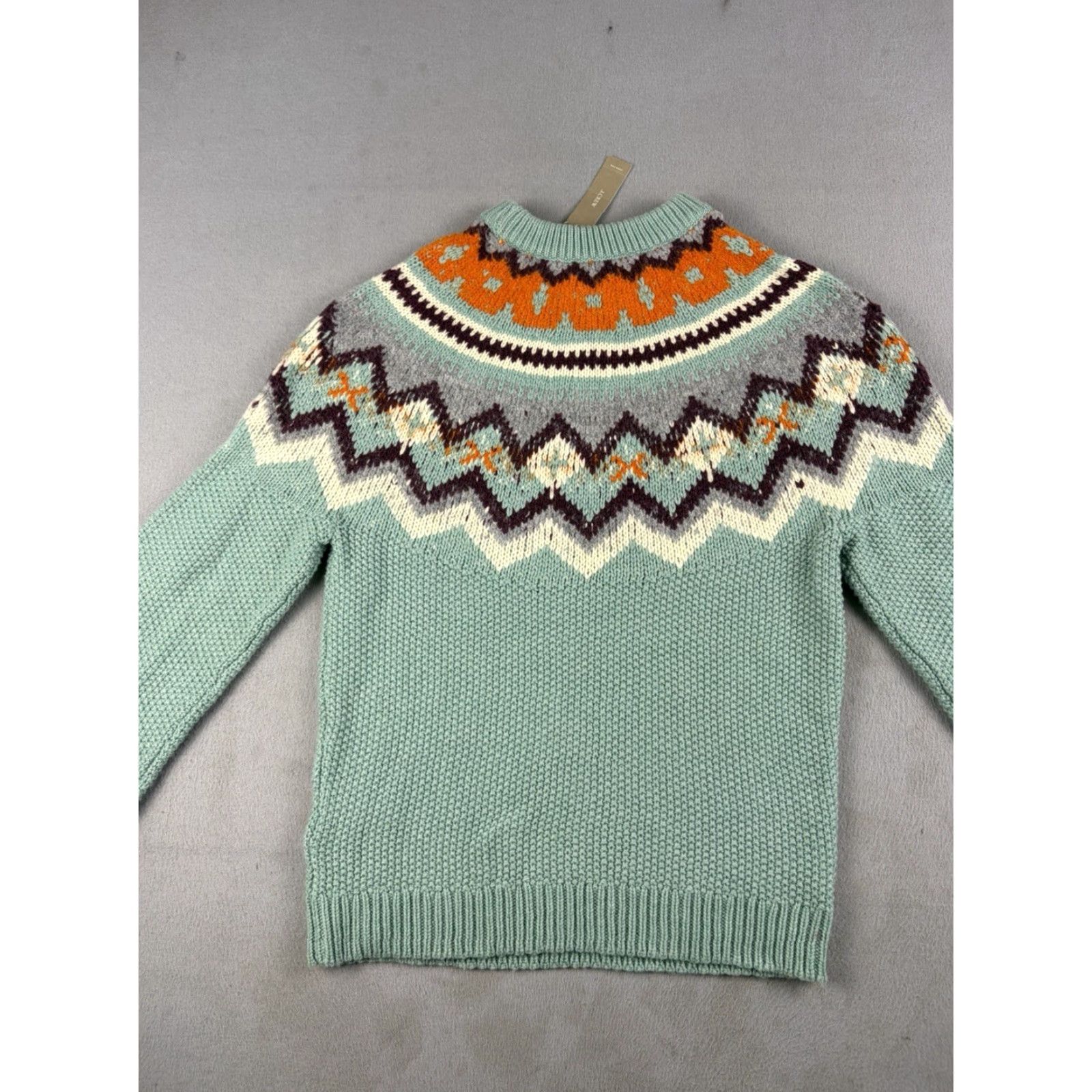 J.Crew J. Crew Sweater Women’s S Multicolor Wool Blend Fair Isle Crew Neck Long Sleeve Pullover Lightweight Size S / US 4 / IT 40 - 6 Thumbnail