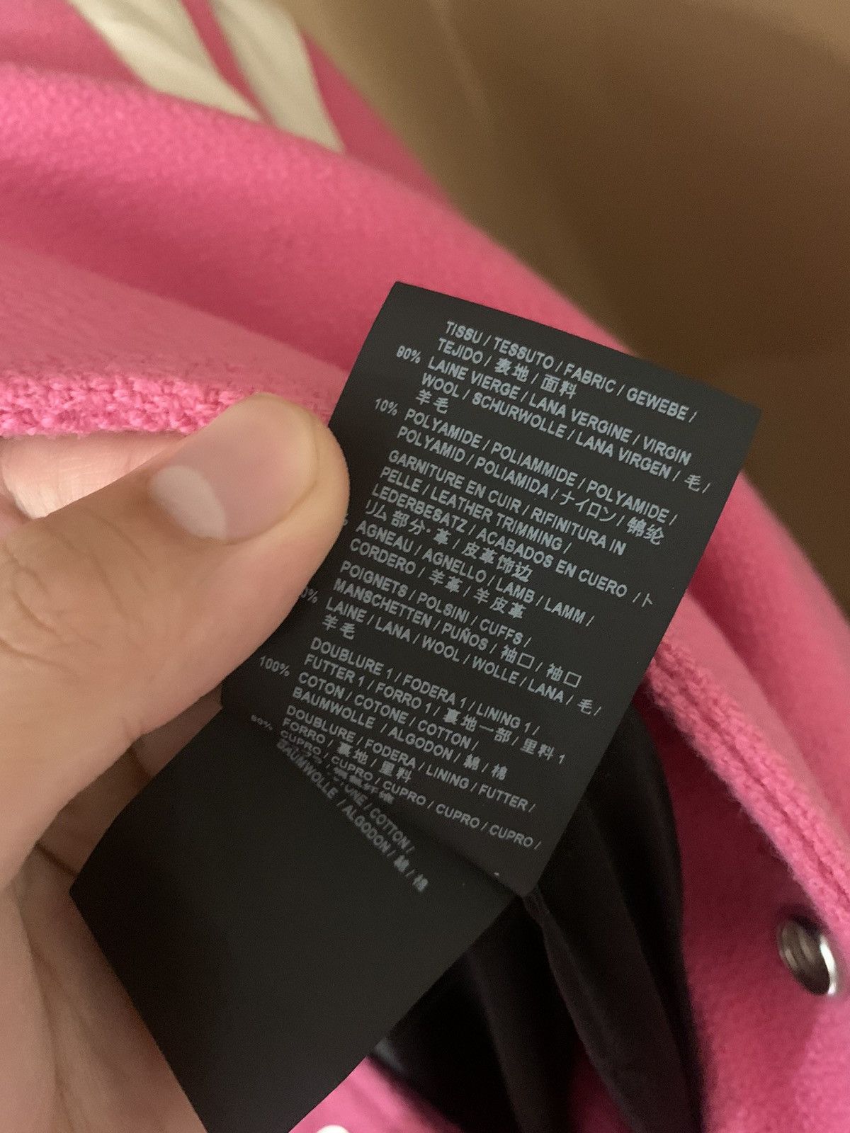 Saint Laurent Paris Saint Laurent 2017SS Pink teddy jacket Size US S / EU 44-46 / 1 - 5 Thumbnail