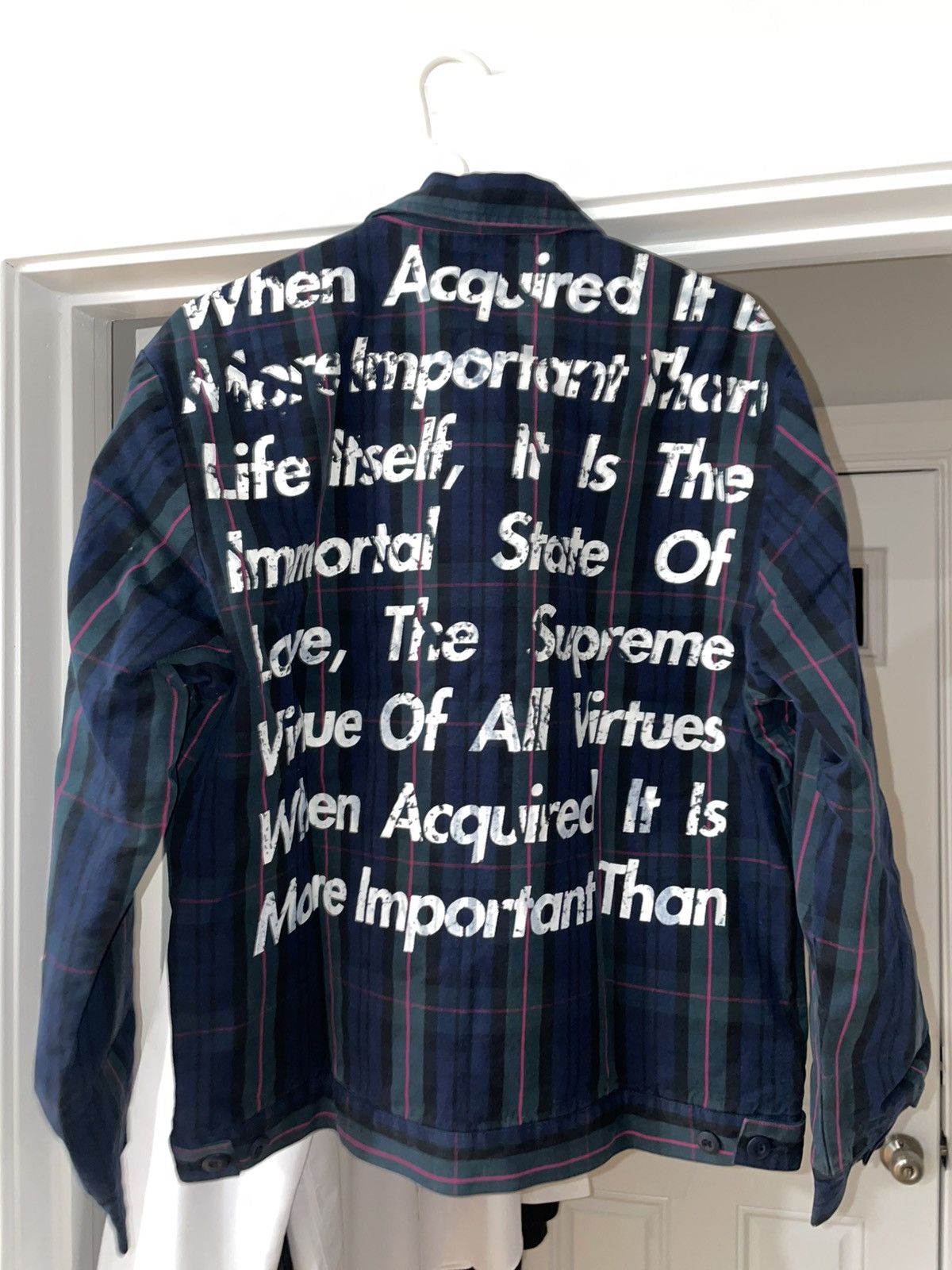 Comme des Garcons × Junya Watanabe × Supreme Supreme collab x Junya Watanabe Comme des Garçons Size US M / EU 48-50 / 2 - 7 Thumbnail