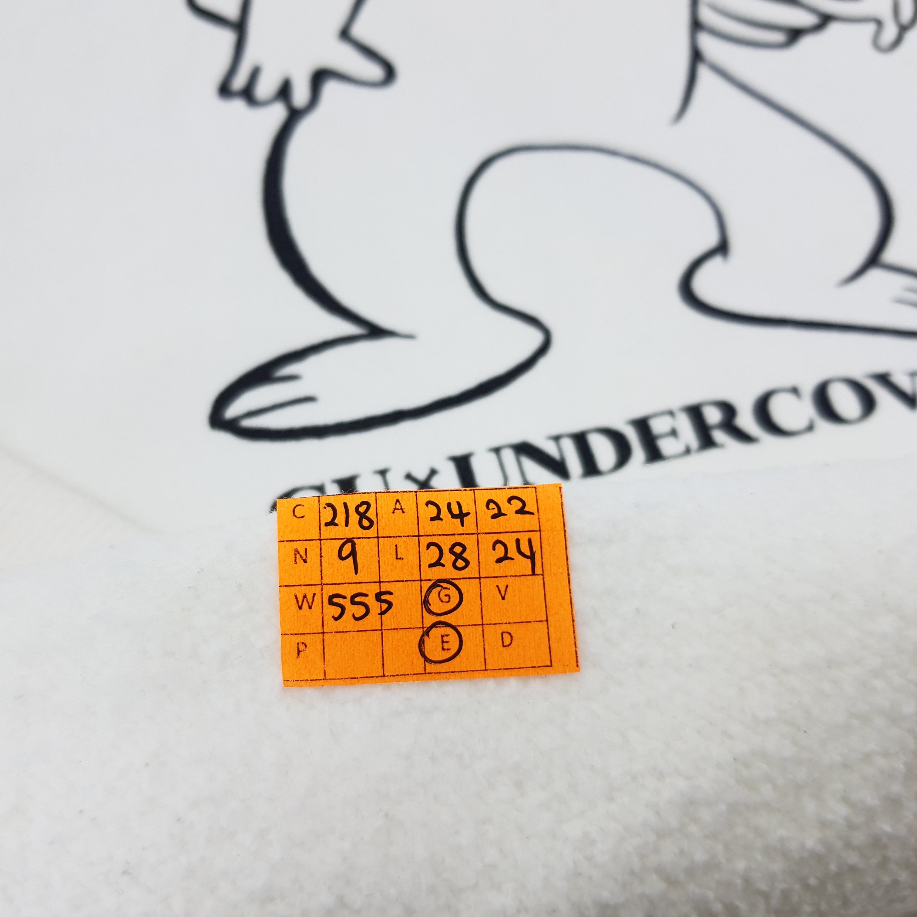 Japanese Brand × Undercover × Vintage Vintage GU x Undercover Japanese Brand Hoodie Sweatshirts Size US L / EU 52-54 / 3 - 11 Thumbnail
