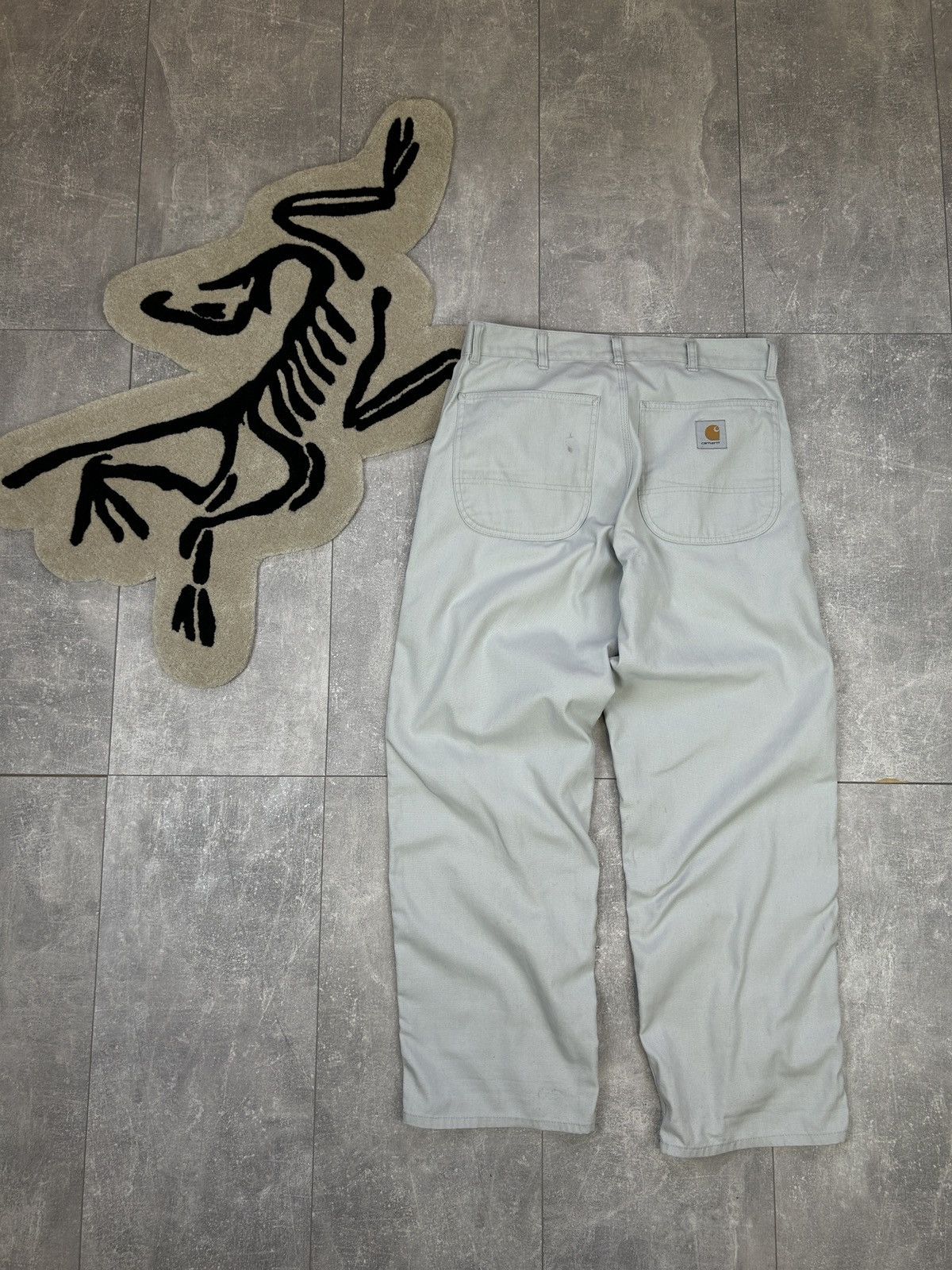 Carhartt Mens Vintage Carhartt Wip Wide Simple Pant rare y2k baggy Size US 34 / EU 50 - 18 Thumbnail