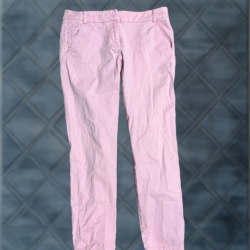 Avenue New York & Company Stretch Pants Women Size 0 Pink Ankle Pants Size 25" / US 0 / IT 36 - 1 Thumbnail