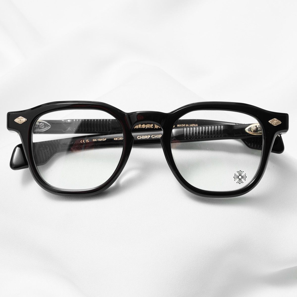 Chrome Hearts CHROME HEARTS CHIRP CHIRP BLACK - 18KGP GLASSES Size ONE SIZE - 5 Thumbnail