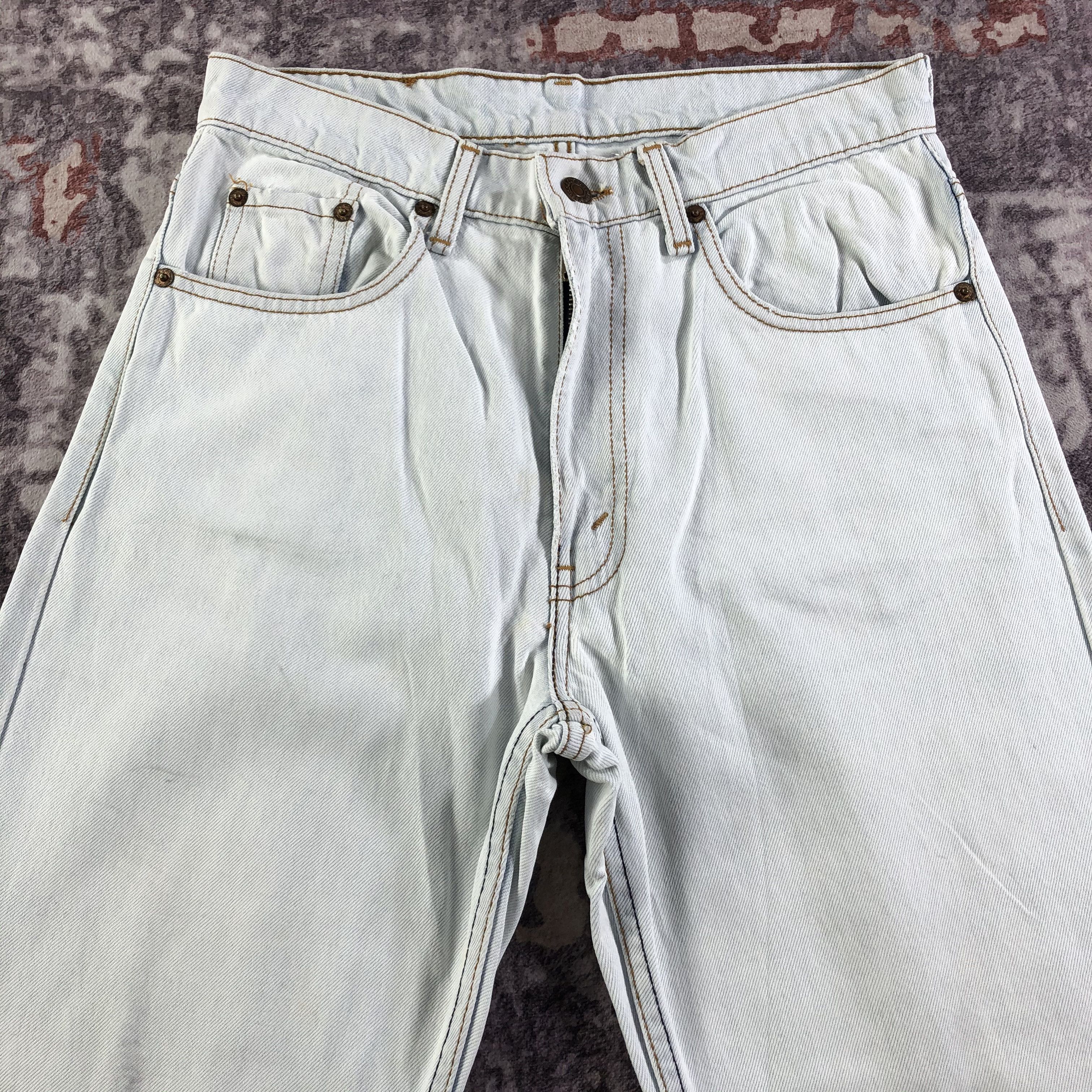Levi's × Vintage Vintage 90s Light Wash Levis 525 Jeans-JM3327 Size US 29 - 3 Thumbnail
